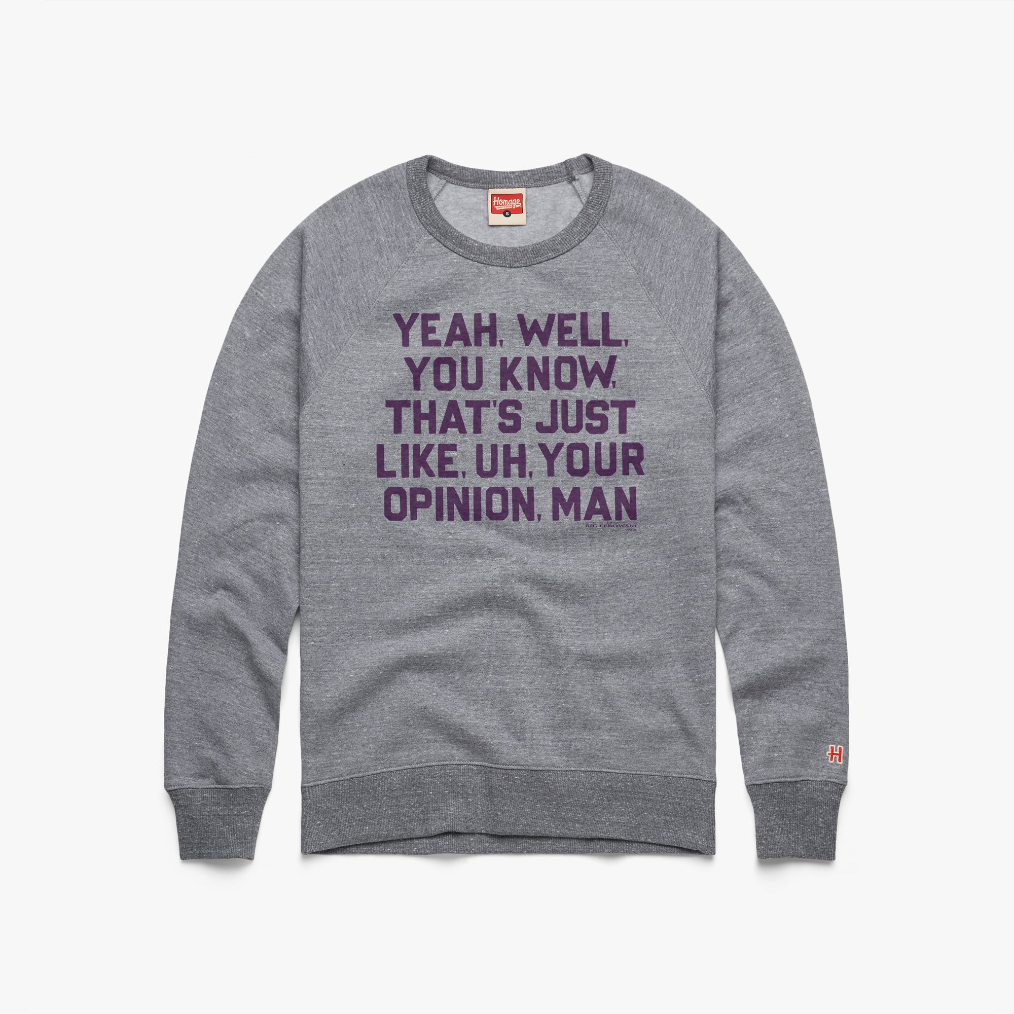 That's Just, Like, Your Opinion Crewneck Manchester Great Sale Online