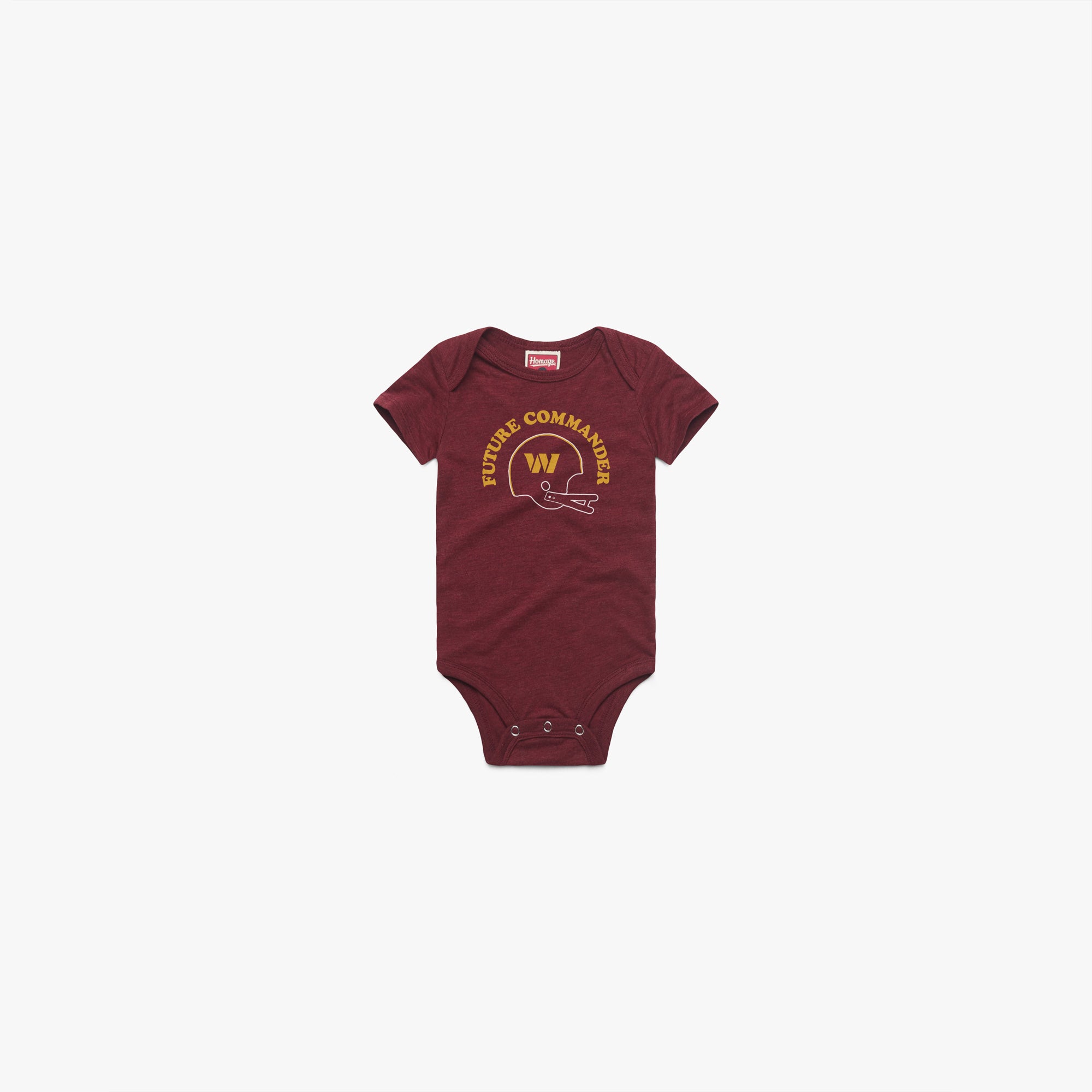 Washington Commanders Future Commander Baby One Piece Clearance Largest Supplier