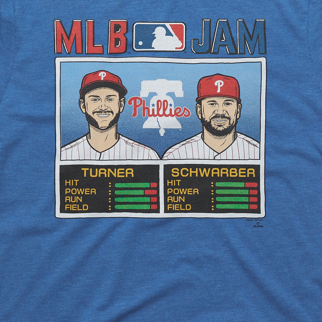 MLB Jam Phillies Turner And Schwarber Cheap Sale Amazing Pice