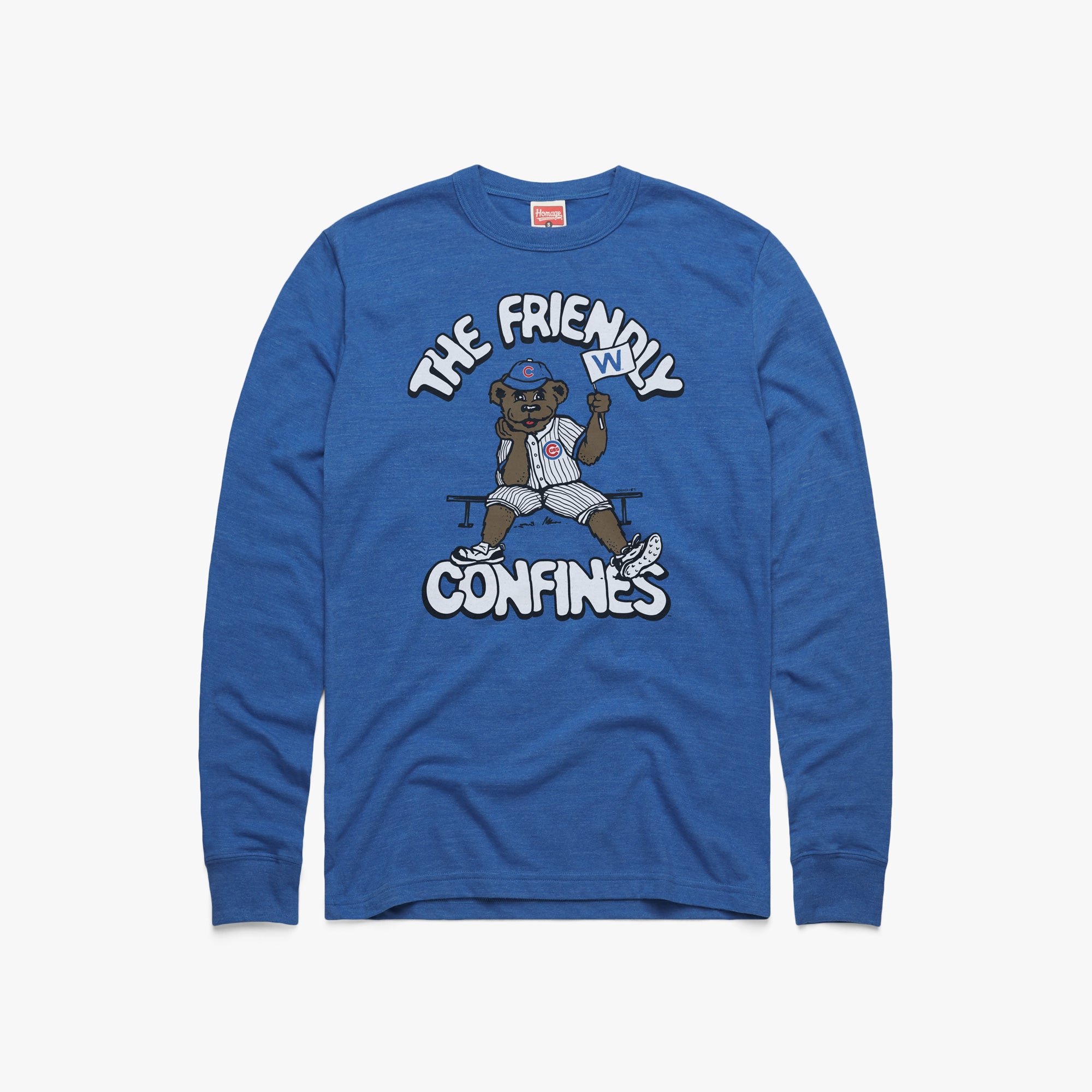 Chicago Cubs The Friendly Confines Long Sleeve Tee Professional Online