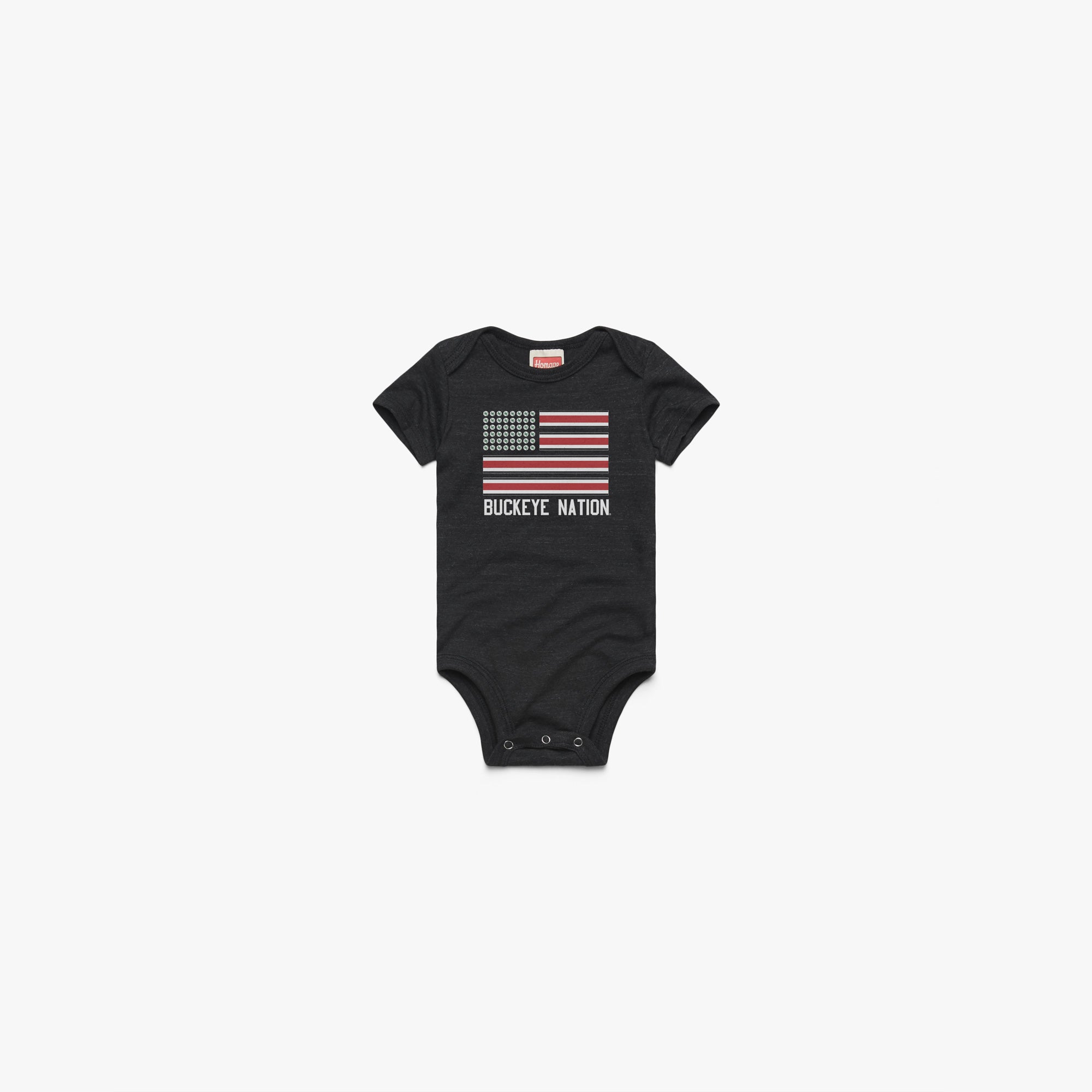 Buckeye Nation Flag Baby One Piece Buy Cheap Release Dates