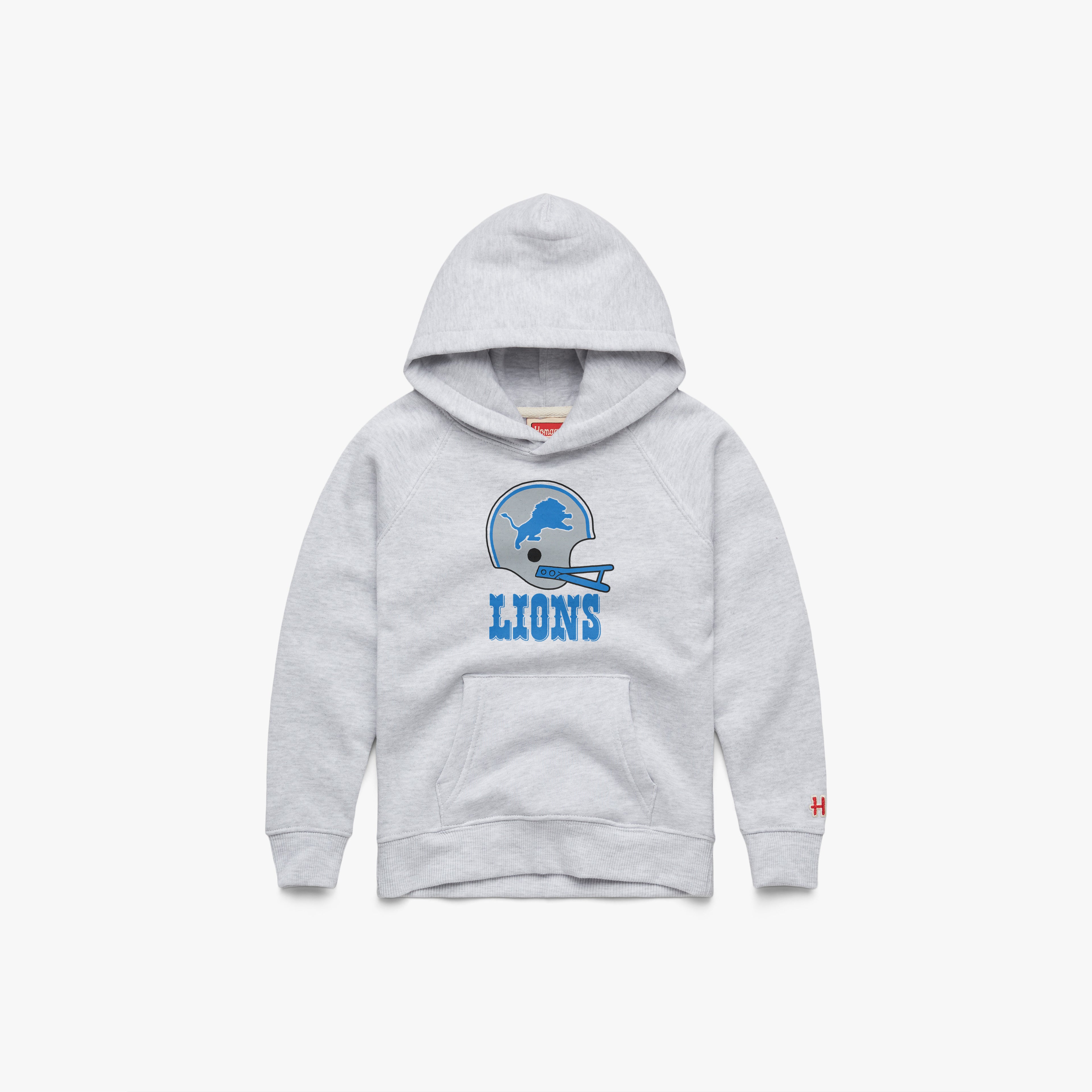 Youth Detroit Lions Big Helmet Hoodie Latest Collections Online