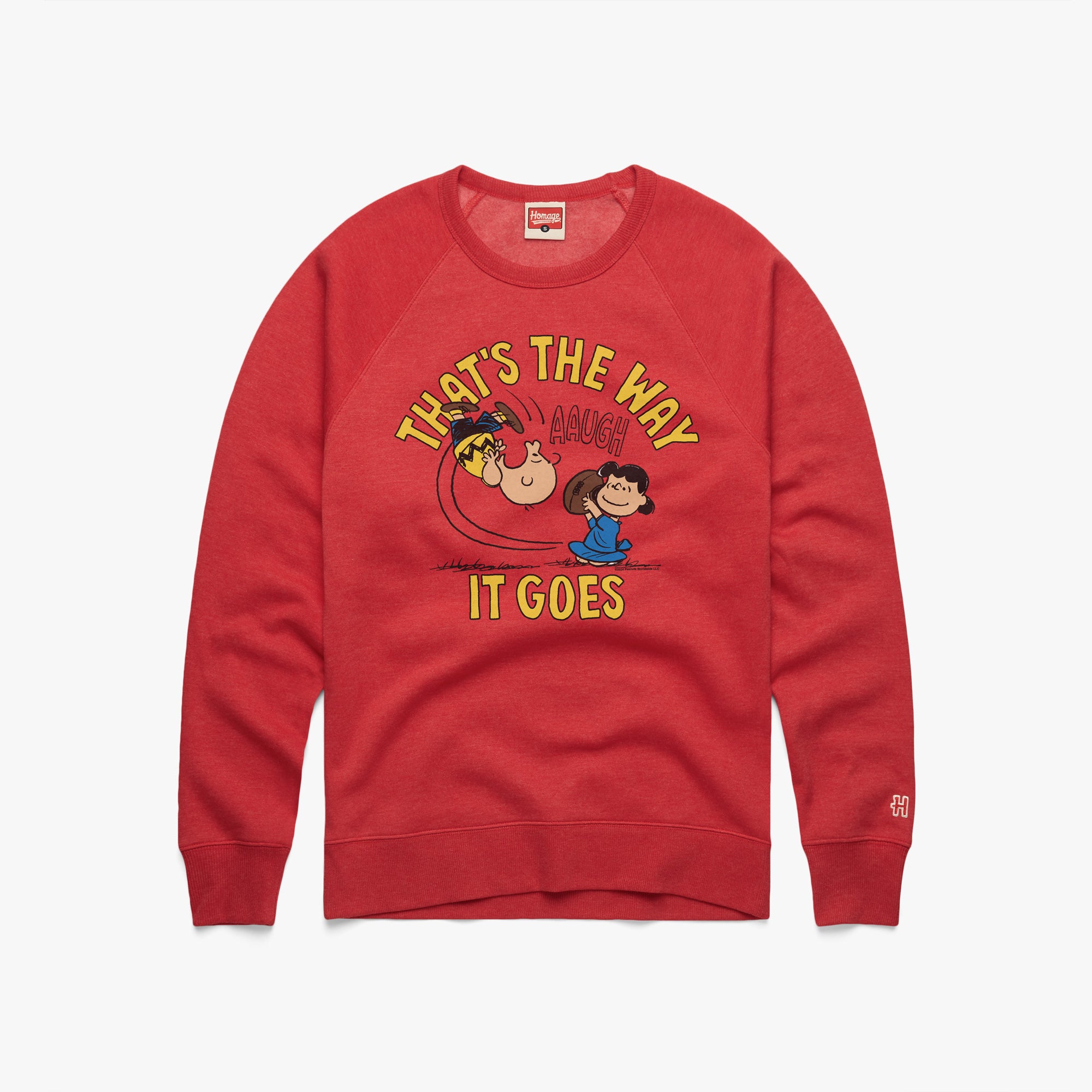 Peanuts That's The Way It Goes Crewneck Order Cheap Pice