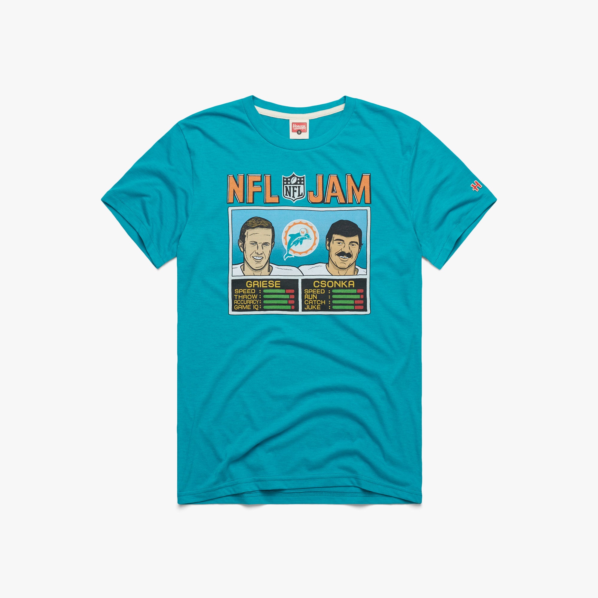 NFL Jam Miami Dolphins Griese and Csonka 2025 Newest Sale Online