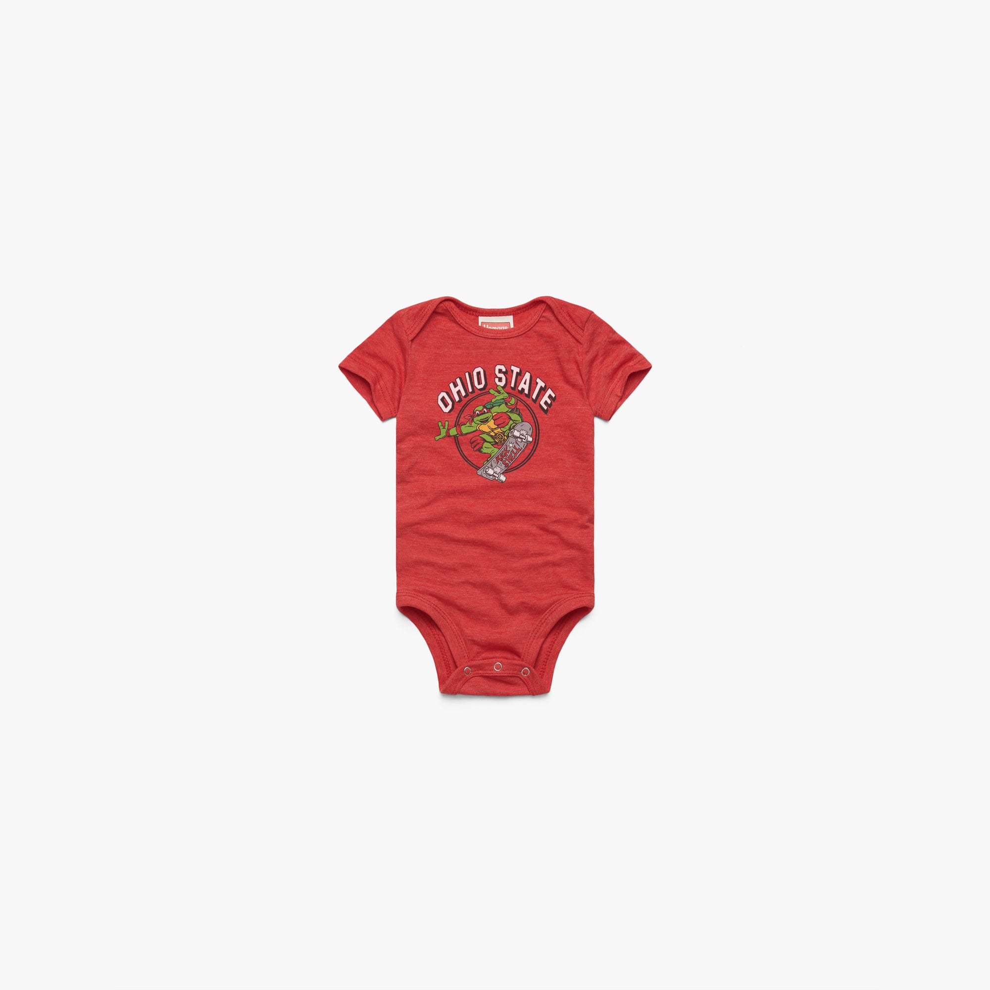 TMNT Raphael x Ohio State Kick Shell Baby One Piece Cheap Manchester