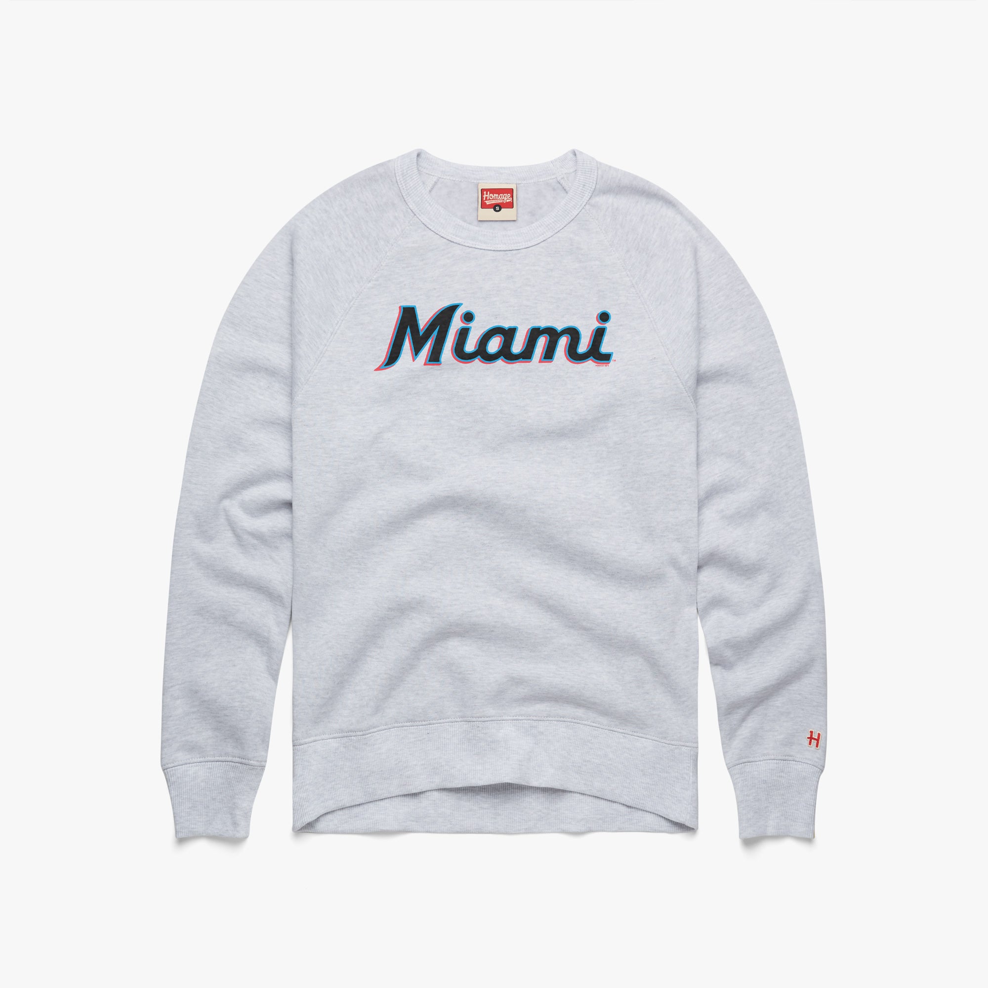 Miami Marlins Jersey Logo Crewneck Cheap Sale Genuine