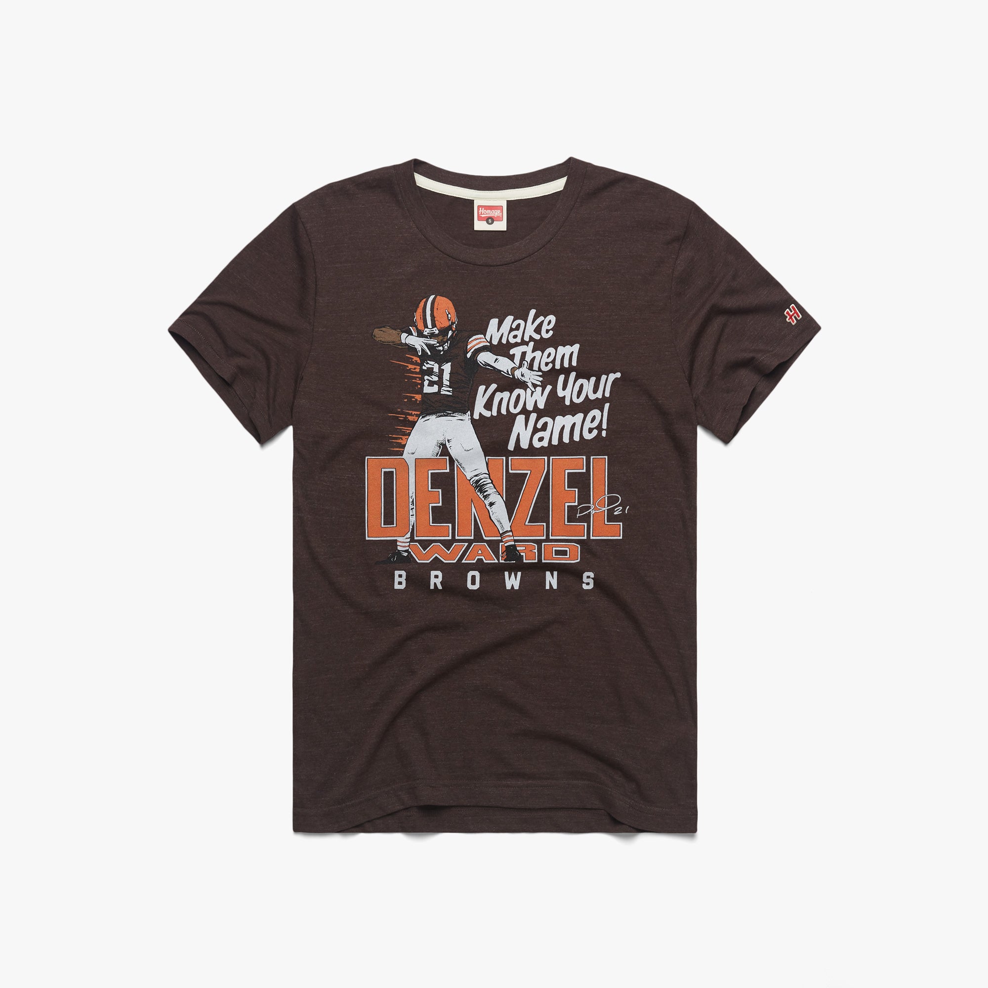 Browns Denzel Ward Signature Outlet Factory Outlet