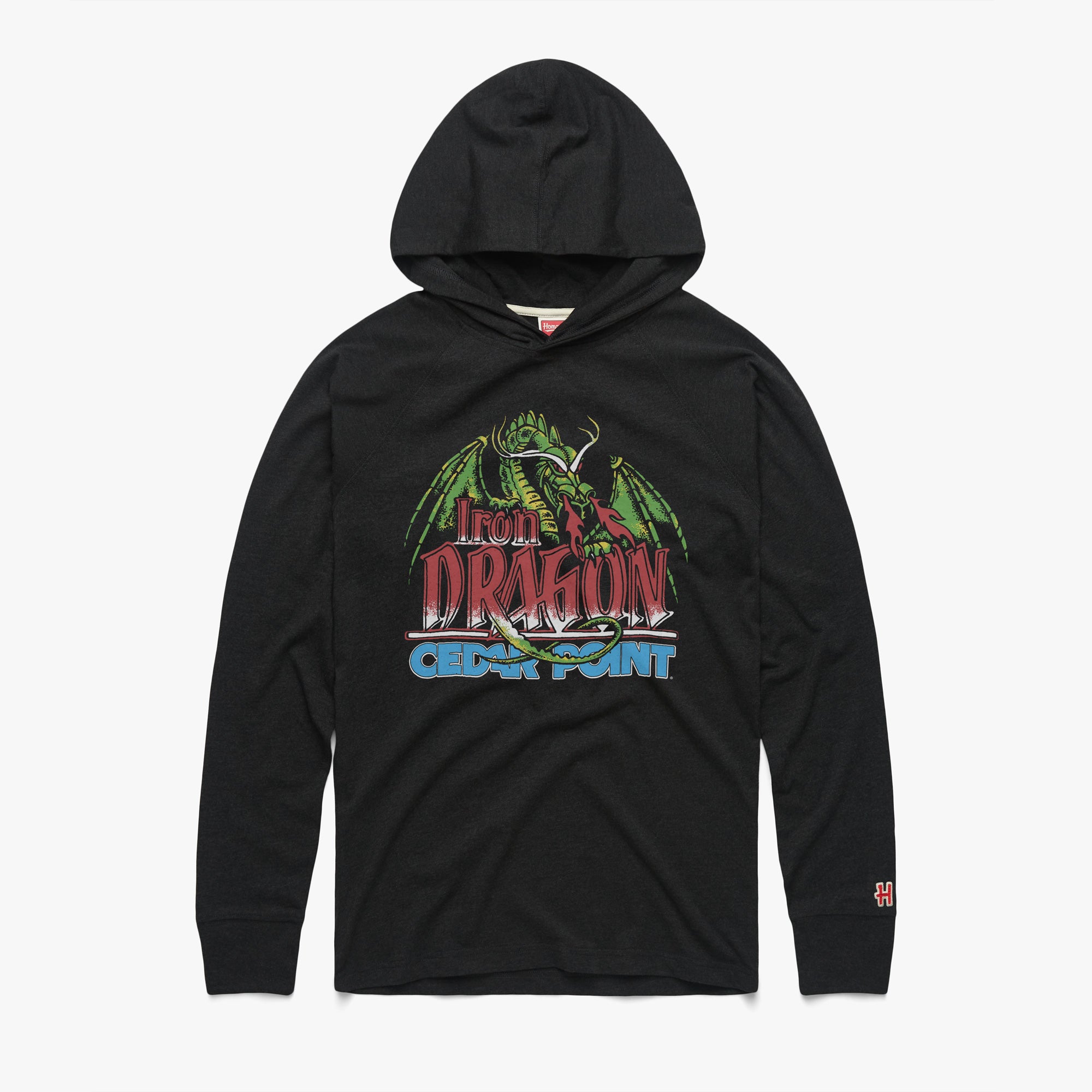 Cedar Point Iron Dragon Lightweight Hoodie Free Shipping Best Seller