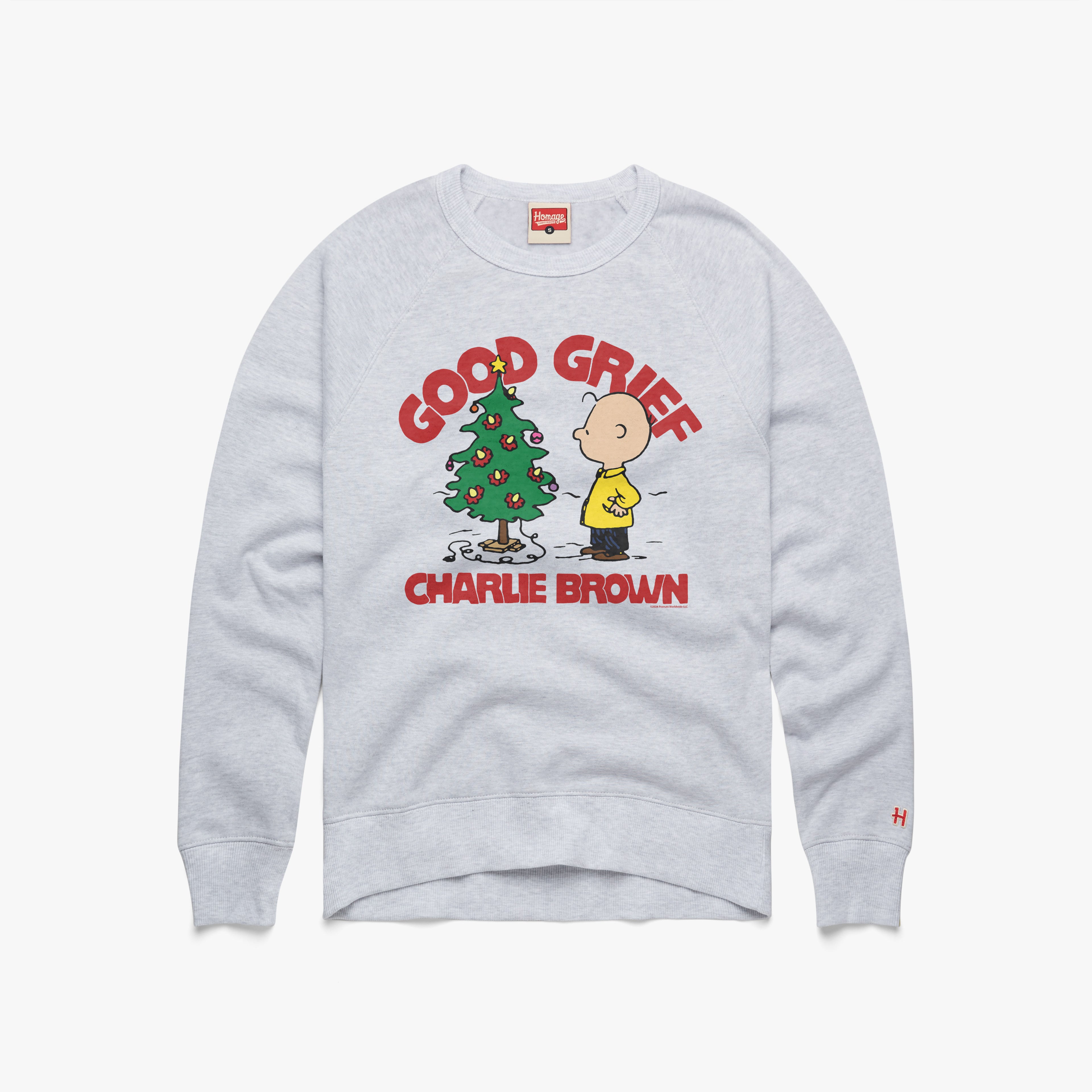 Peanuts Charlie Brown Christmas Crewneck Buy Cheap Order