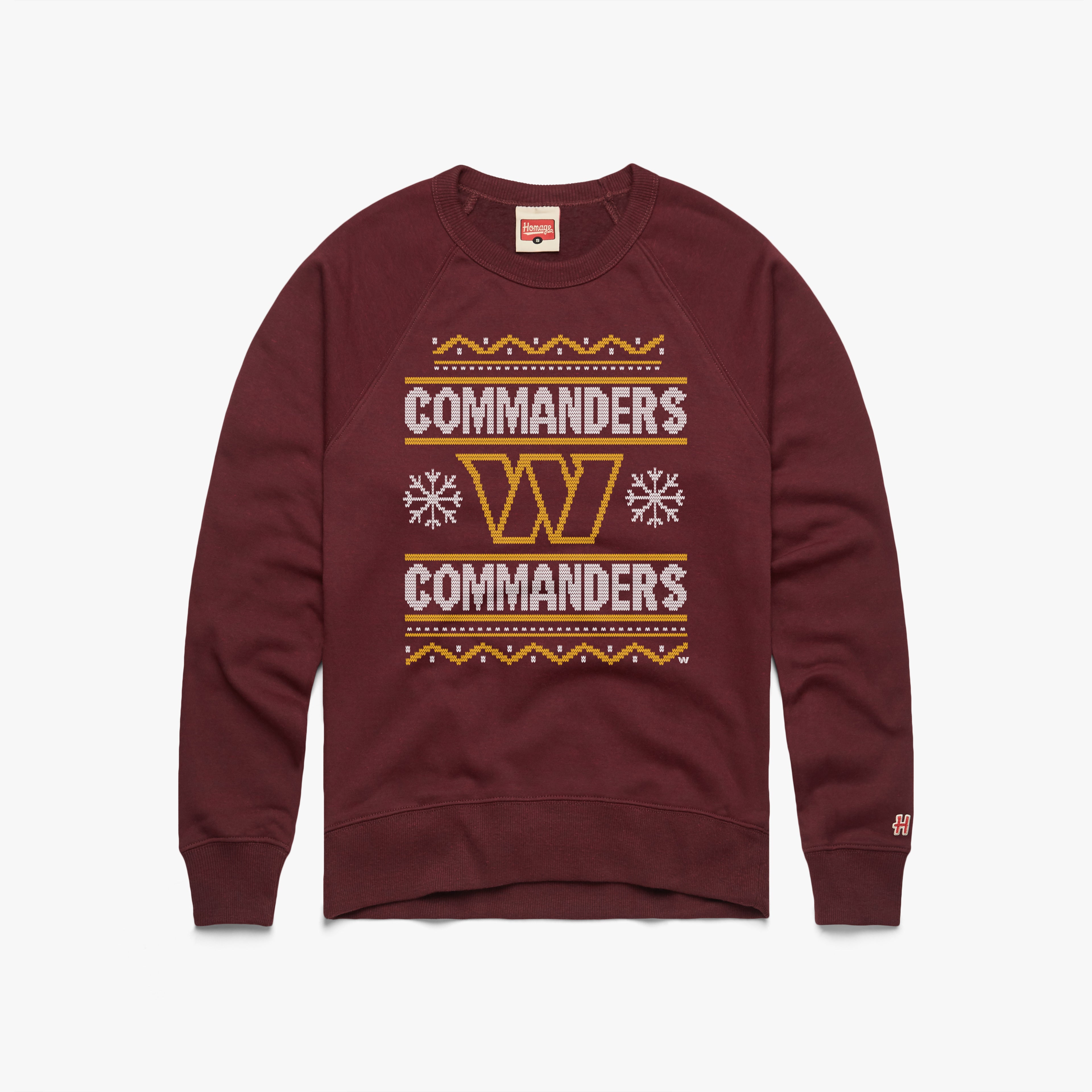 Washington Commanders Holiday Crewneck Sale Professional