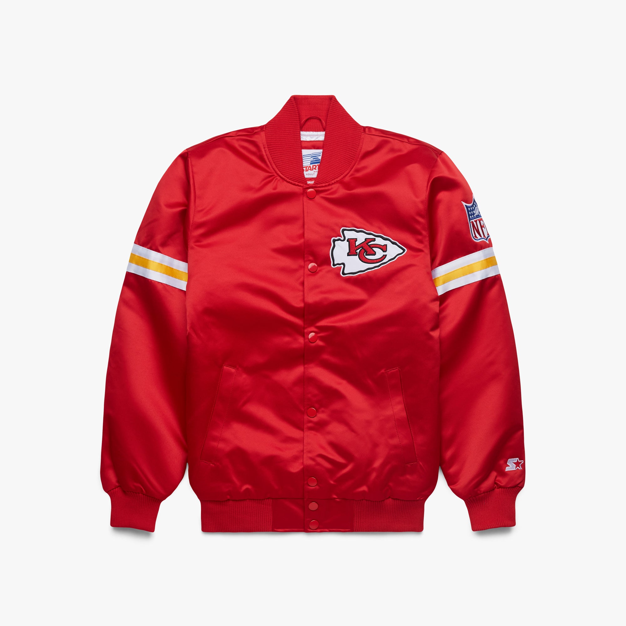 HOMAGE X Starter Chiefs Heavyweight Satin Jacket Buy Sale Online