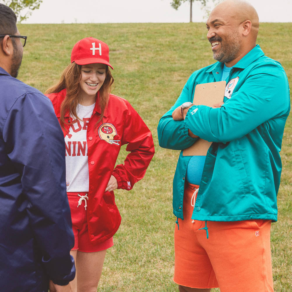 HOMAGE X Starter 49ers Coach's Jacket Free Shipping Online