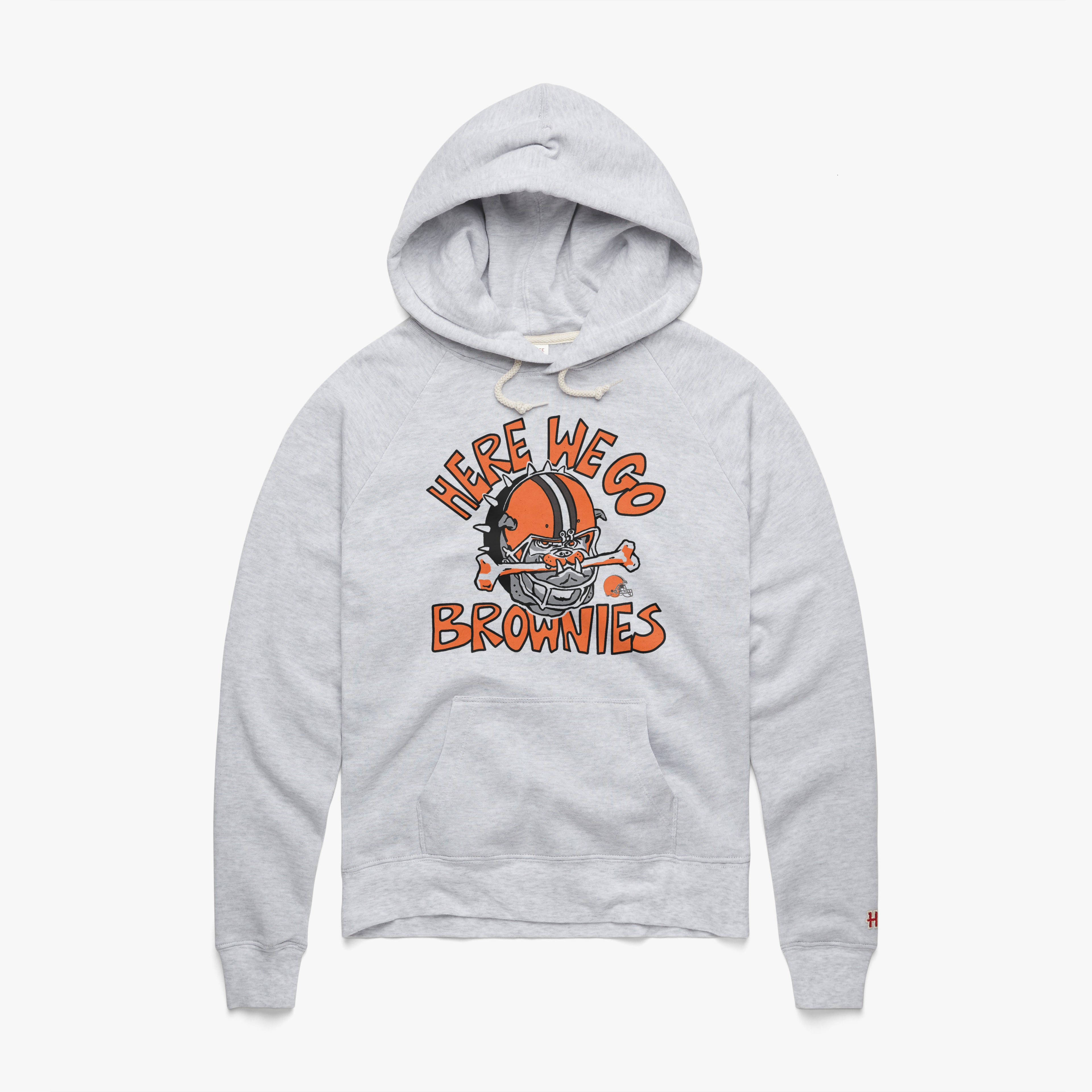 Women's Here We Go Brownies Hoodie Outlet Deals