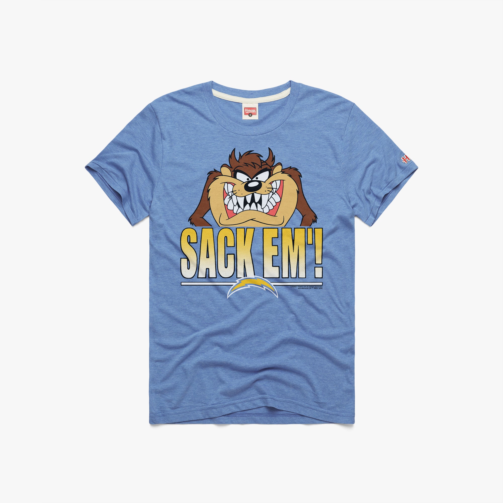 Looney Tunes Taz Sack Em' x Los Angeles Chargers High Quality For Sale