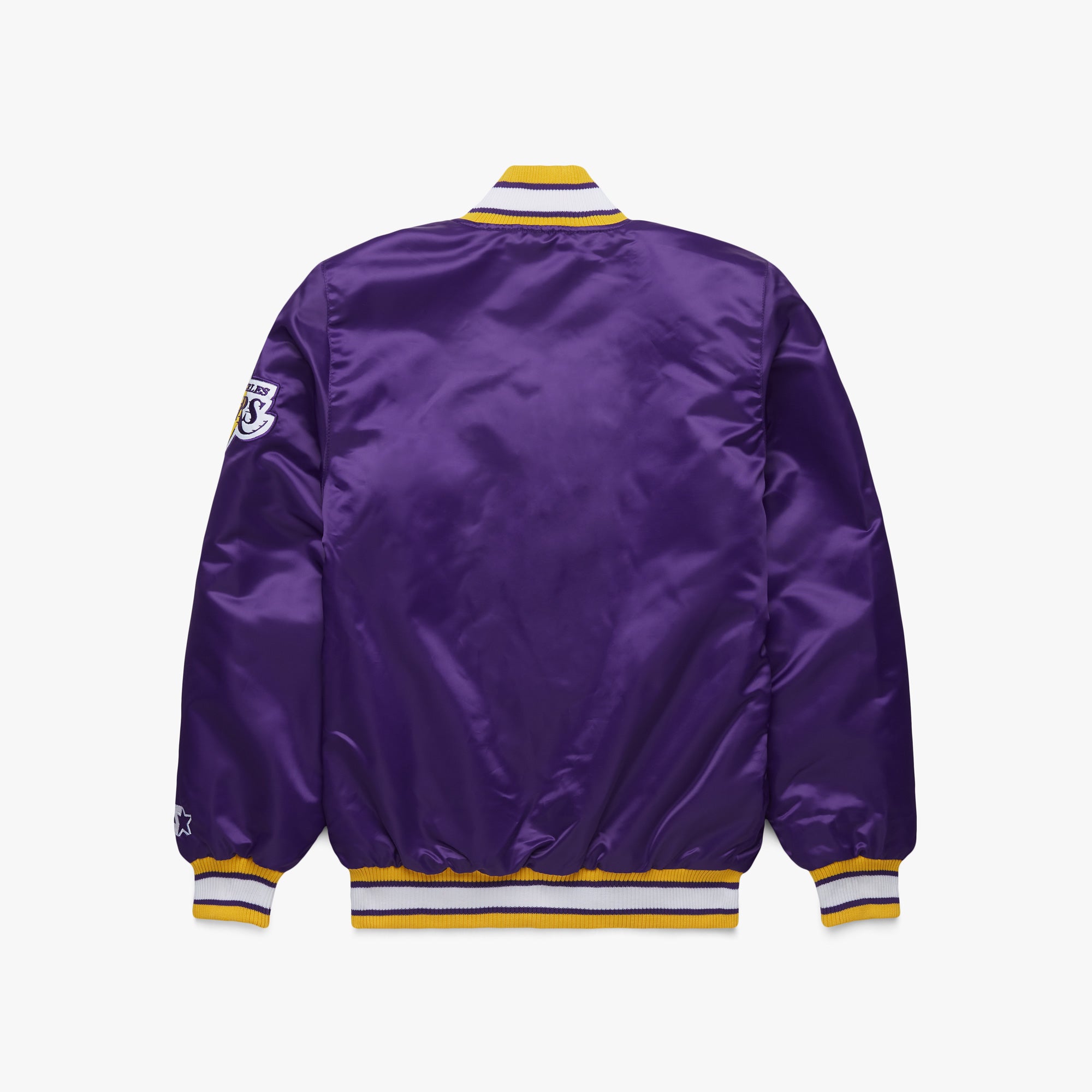 HOMAGE x Starter Lakers Satin Jacket Cheap Factory Outlet