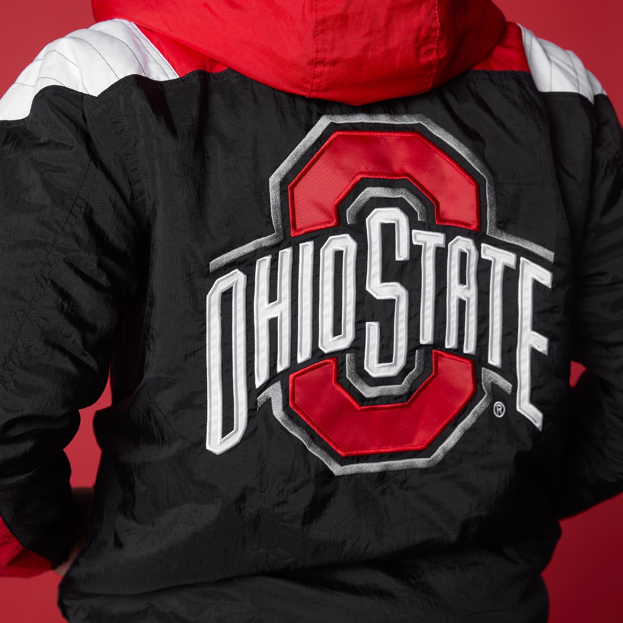 Ohio State Blackout Pullover Jacket In China Sale Online