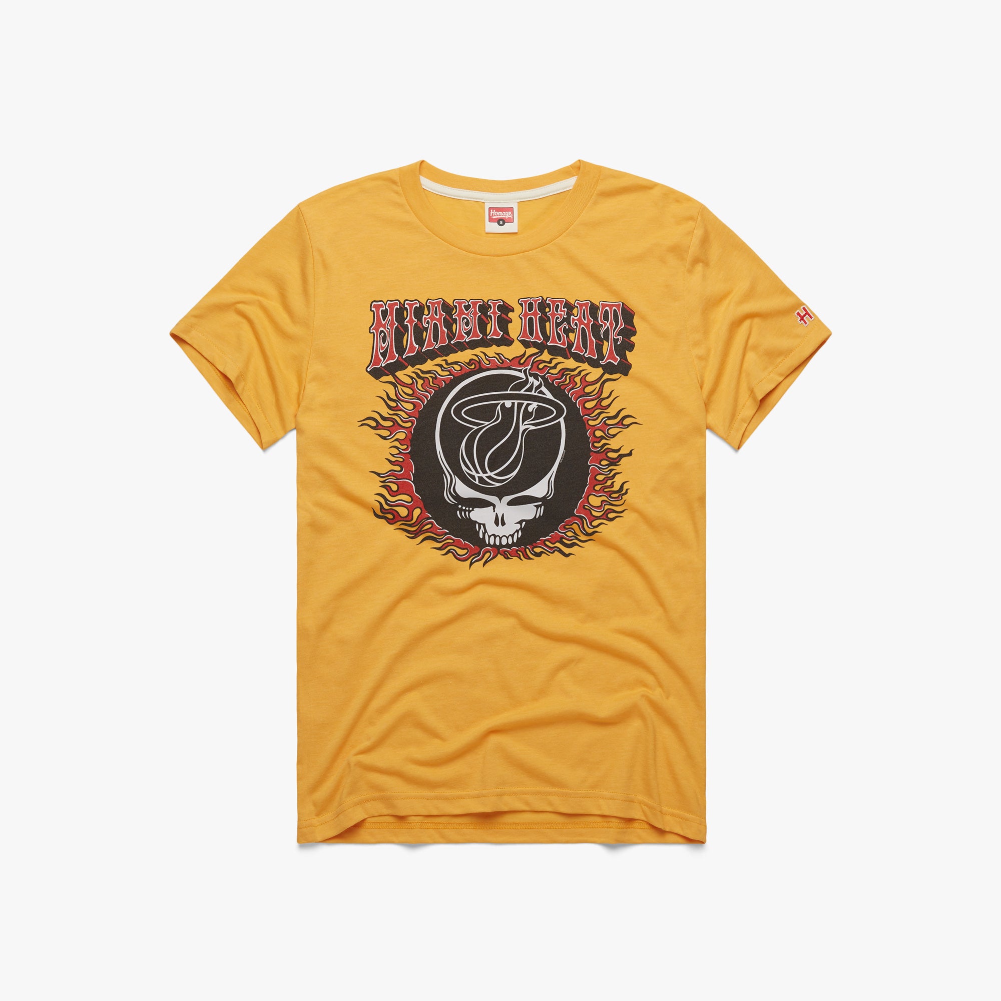 NBA x Grateful Dead x Heat Flaming Skull Discount How Much