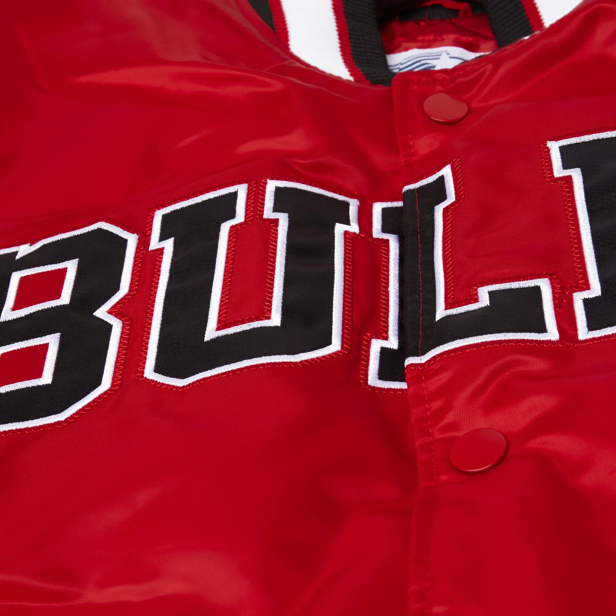 HOMAGE x Starter Bulls Satin Jacket Low Pice For Sale