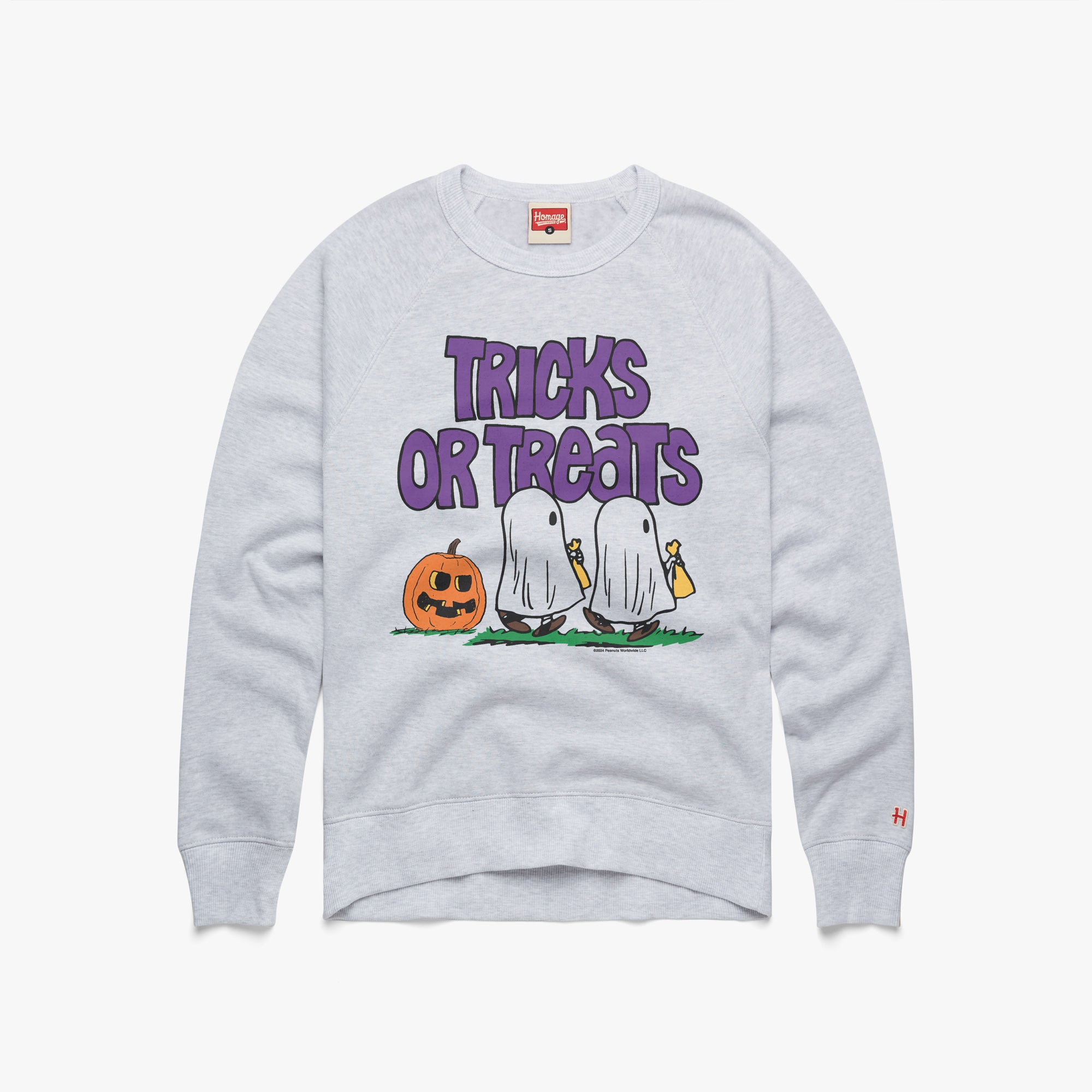 Peanuts Tricks Or Treats Crewneck Many Kinds Of Cheap Pice