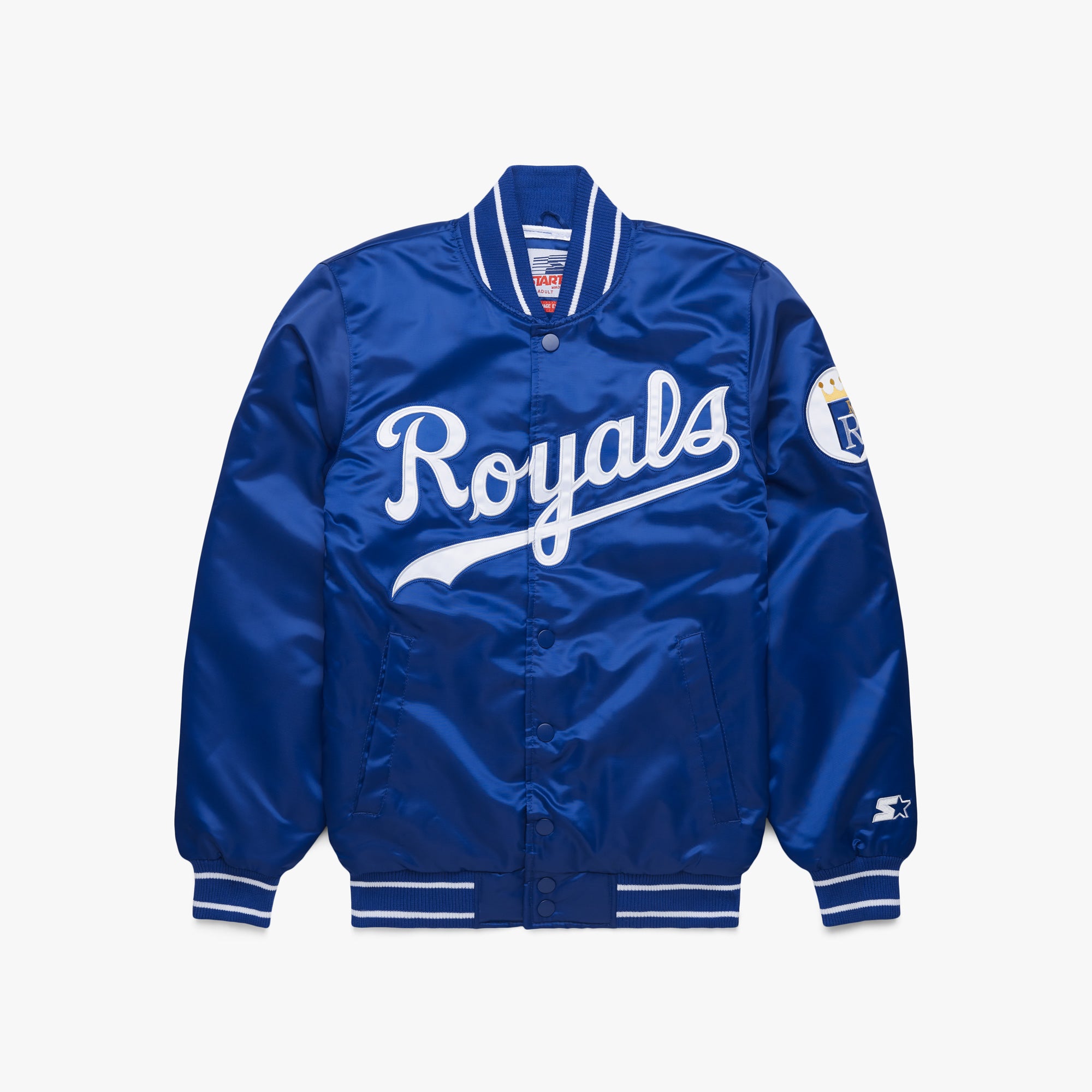 HOMAGE X Starter Royals Satin Jacket High Quality For Sale