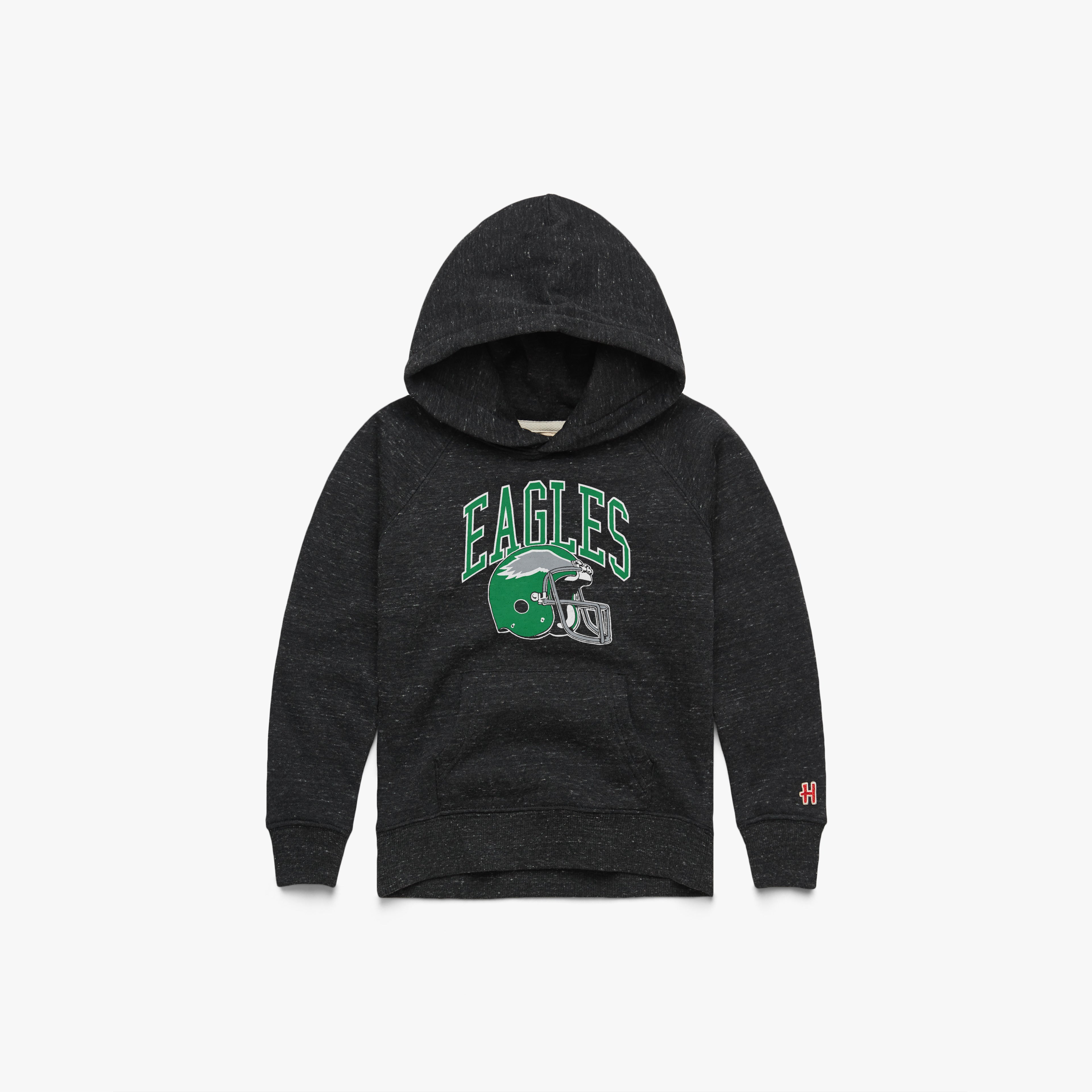 Youth Philadelphia Eagles Helmet Retro Hoodie For Nice Online