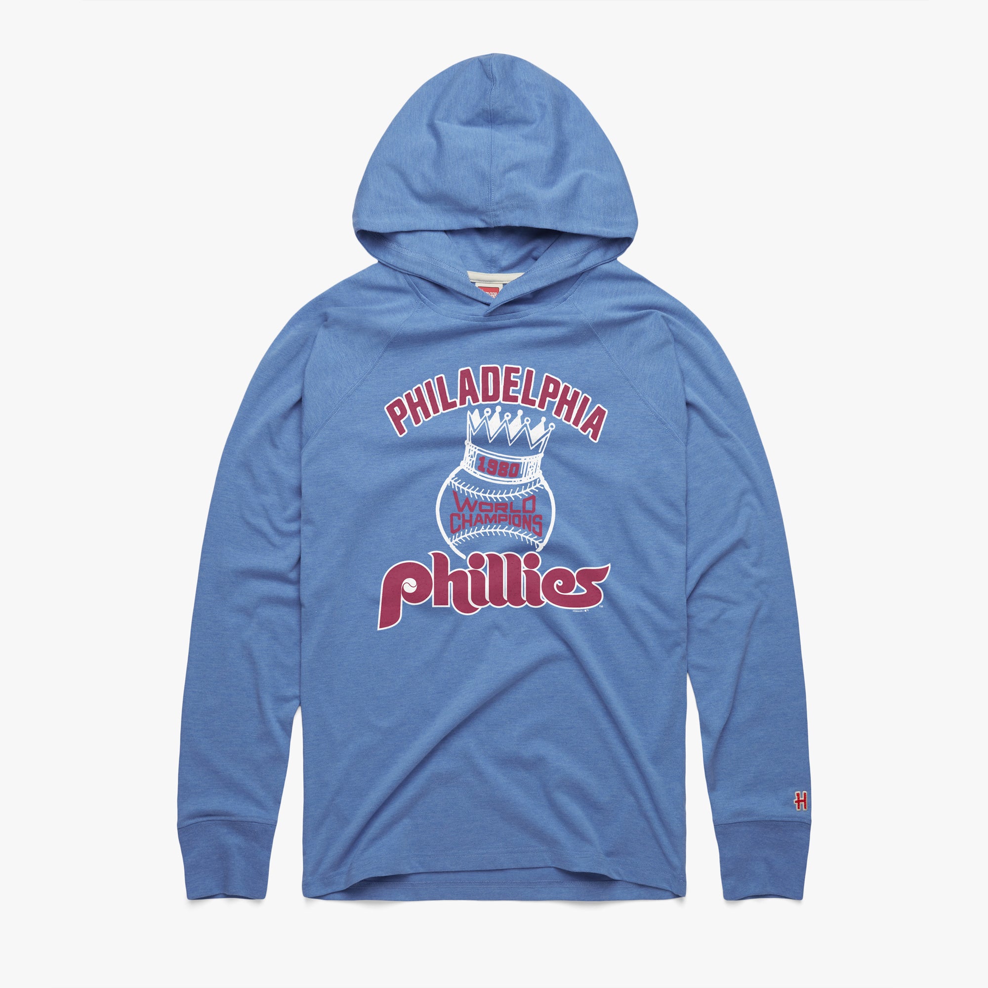 Philadelphia Phillies World Champions 1980 Lightweight Hoodie Clearance Outlet