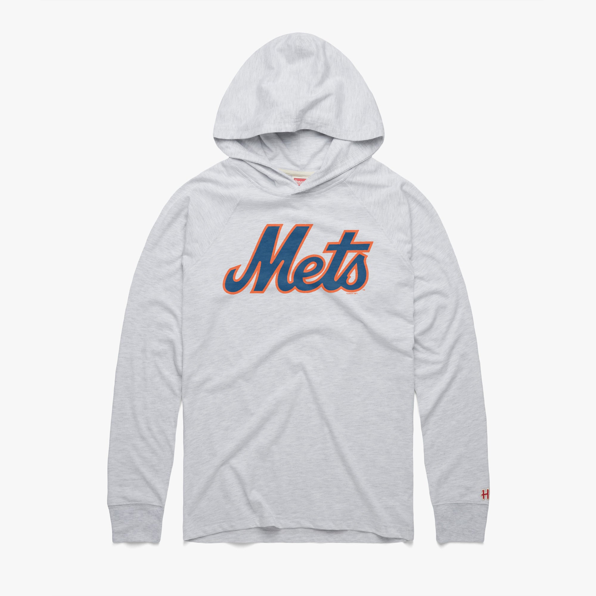 New York Mets Jersey Logo '15 Lightweight Hoodie How Much Cheap Online