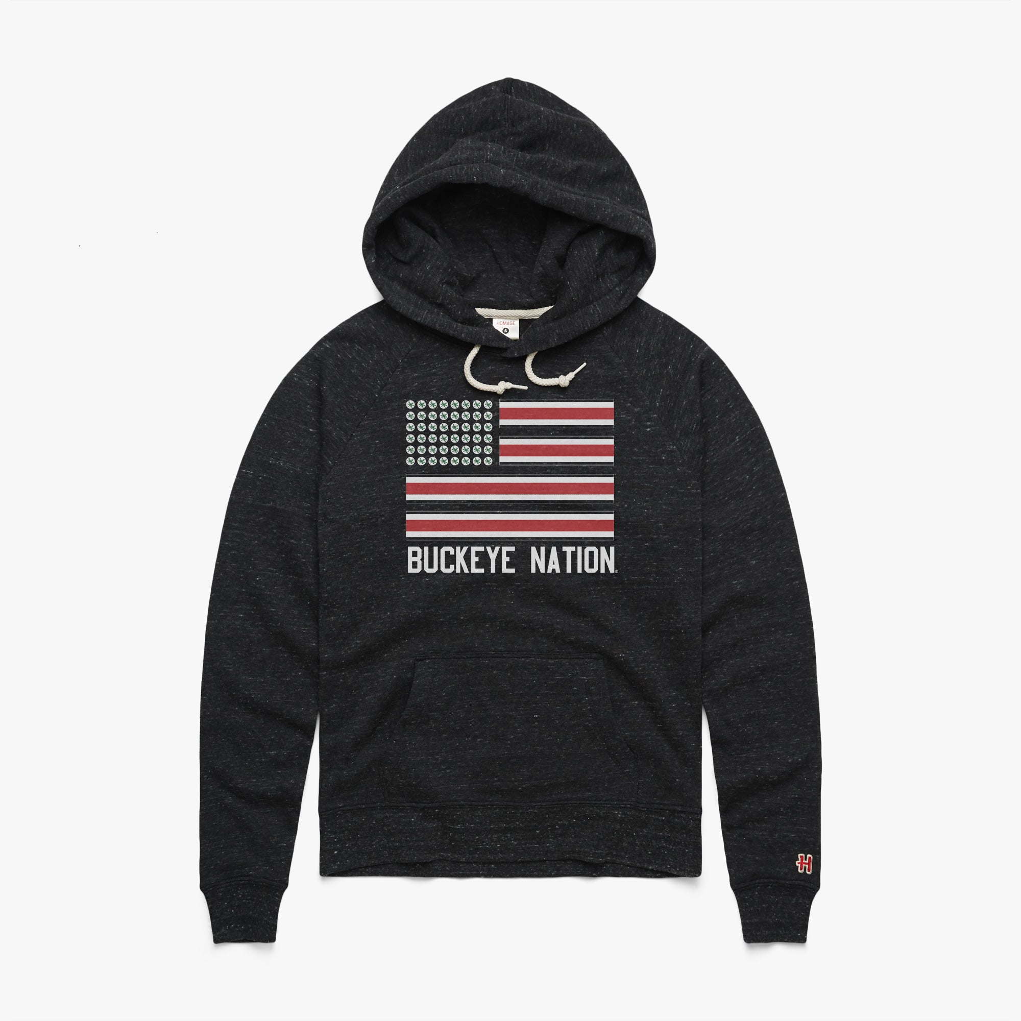 Women's Buckeye Nation Flag Hoodie For Nice Online