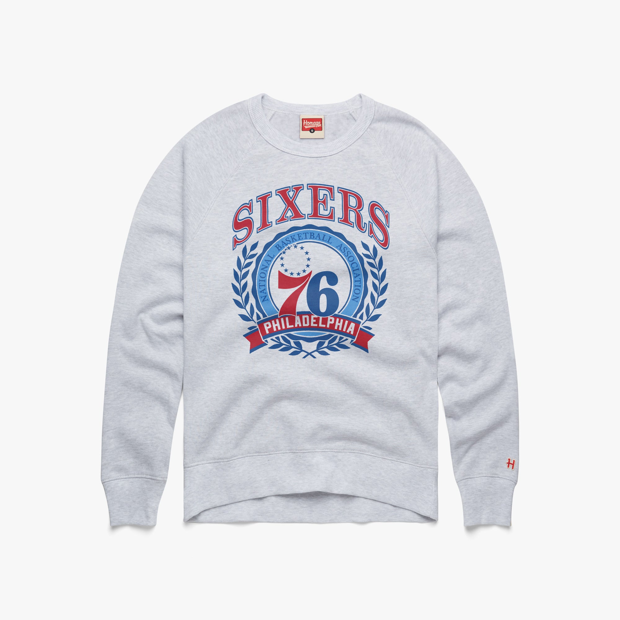 Philadelphia 76ers Crest Crewneck View