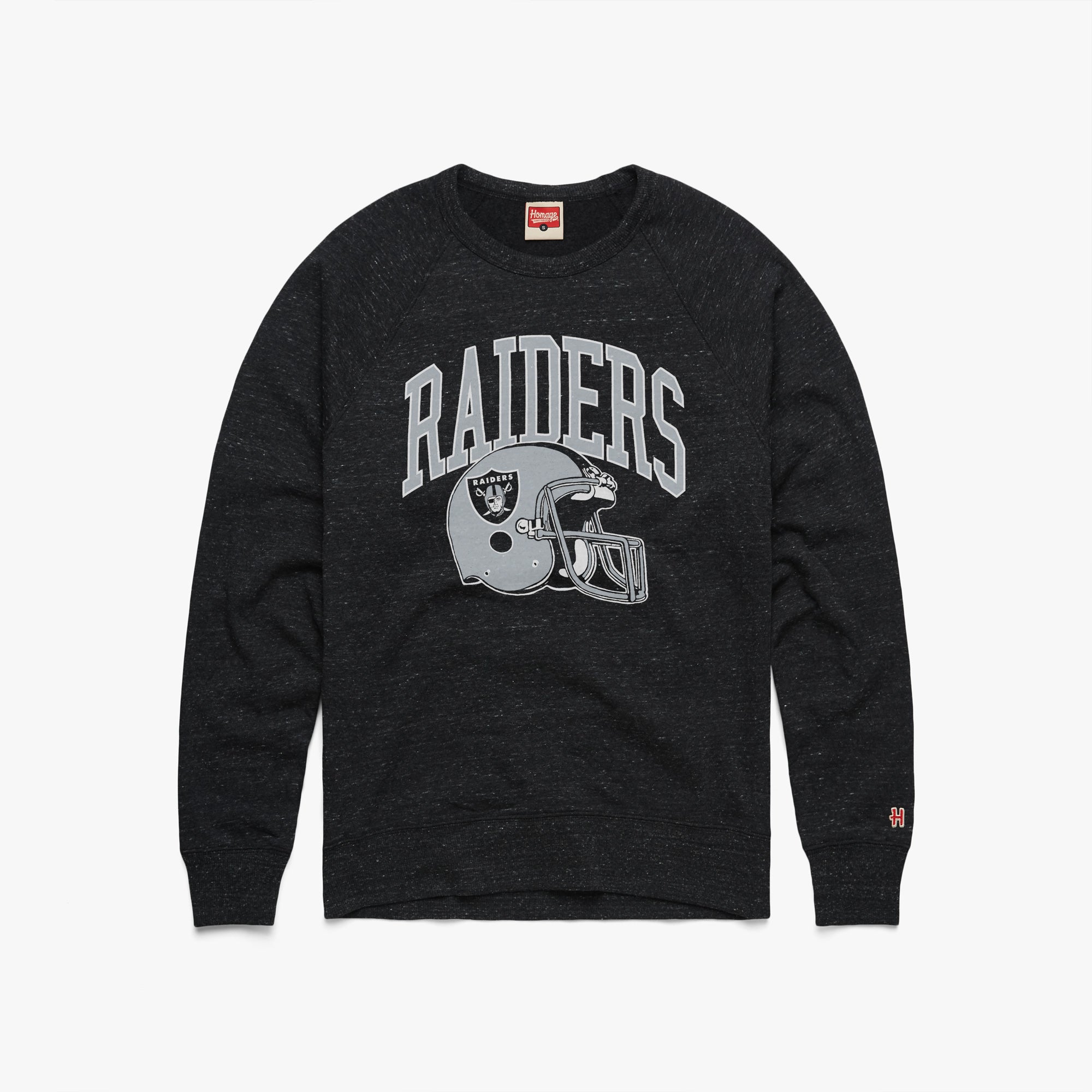 Las Vegas Raiders Helmet Crewneck Best Place For Sale