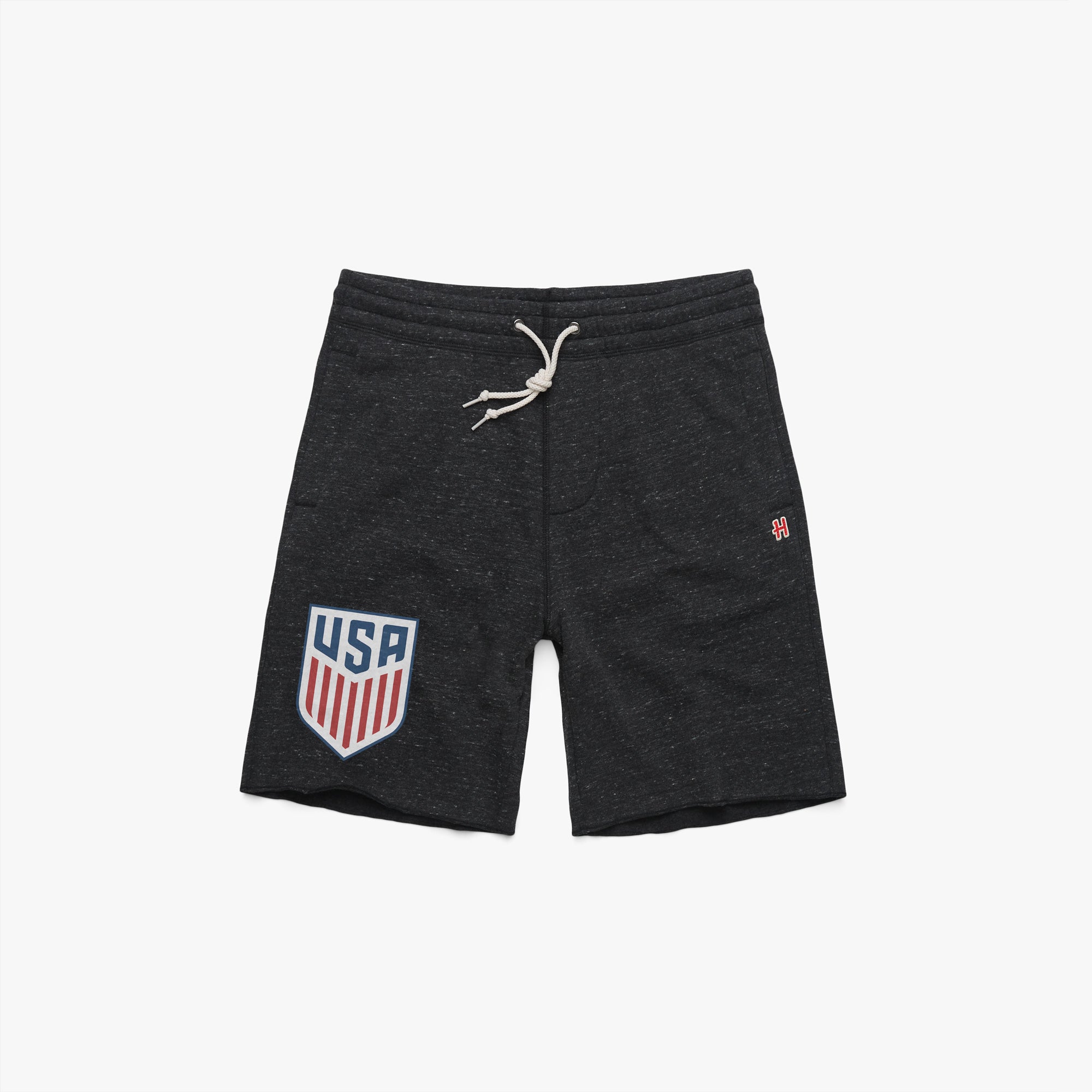 USA Crest Sweat Shorts Pay With Visa