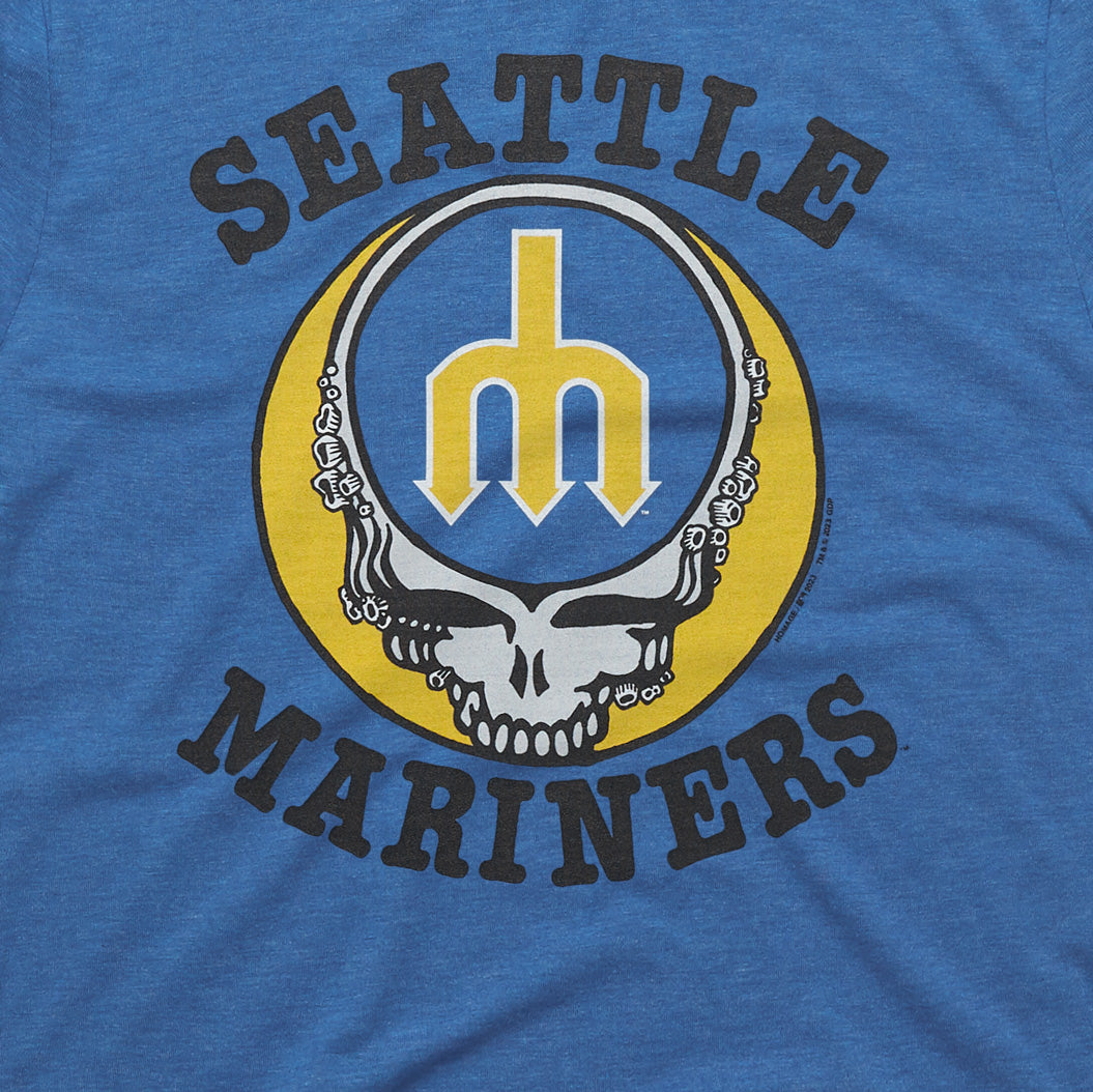 MLB x Grateful Dead x Mariners Retro Skull Free Shipping Cheap Pice