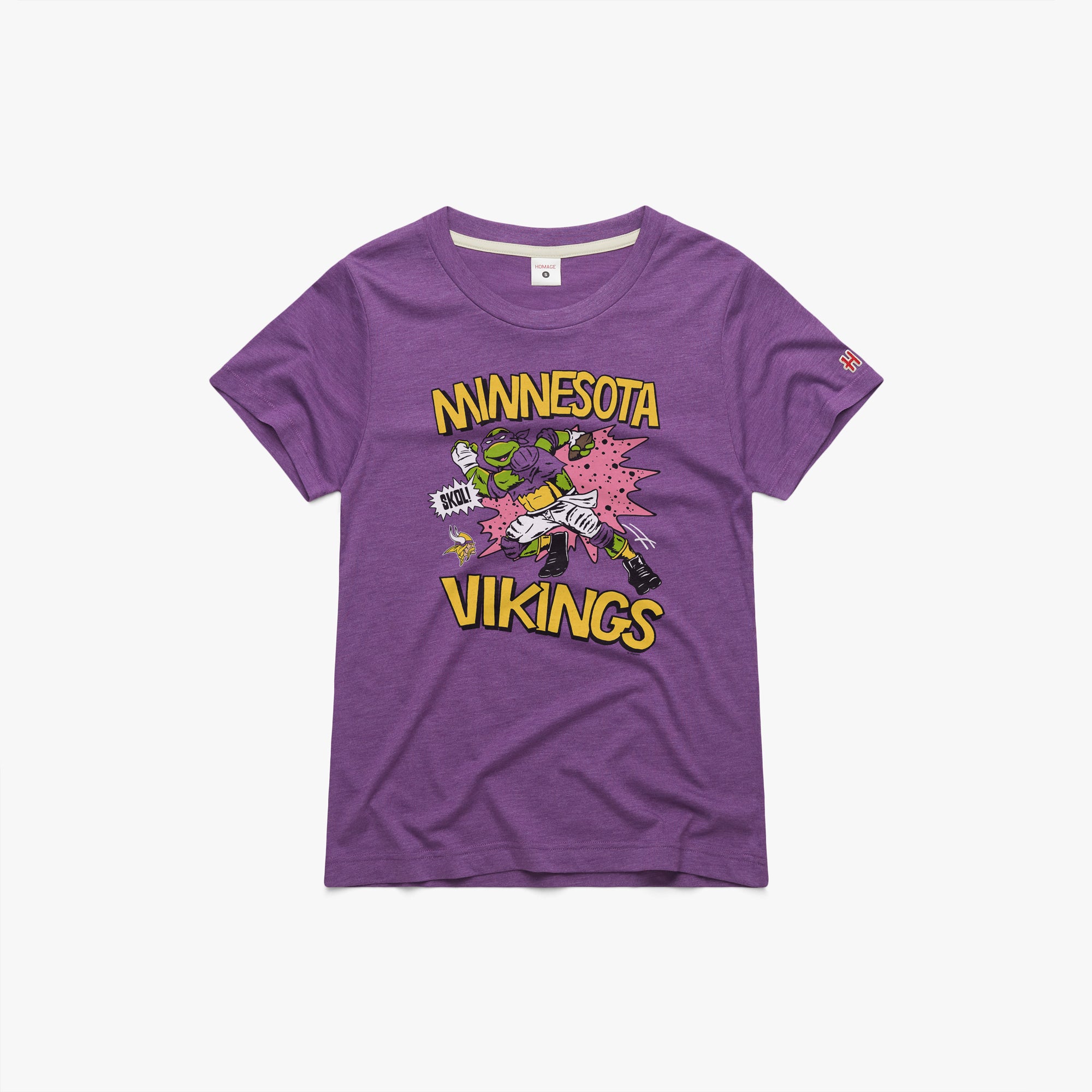 Women's TMNT Donatello x Minnesota Vikings Discount Brand New Unisex