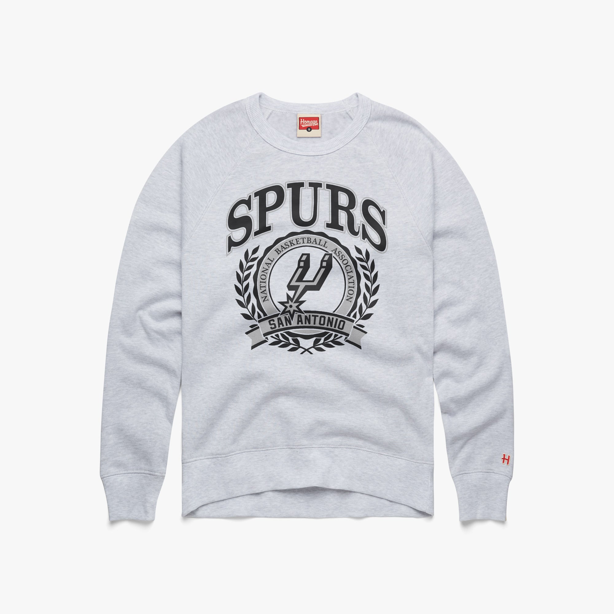 San Antonio Spurs Crest Crewneck Buy Cheap Best Place