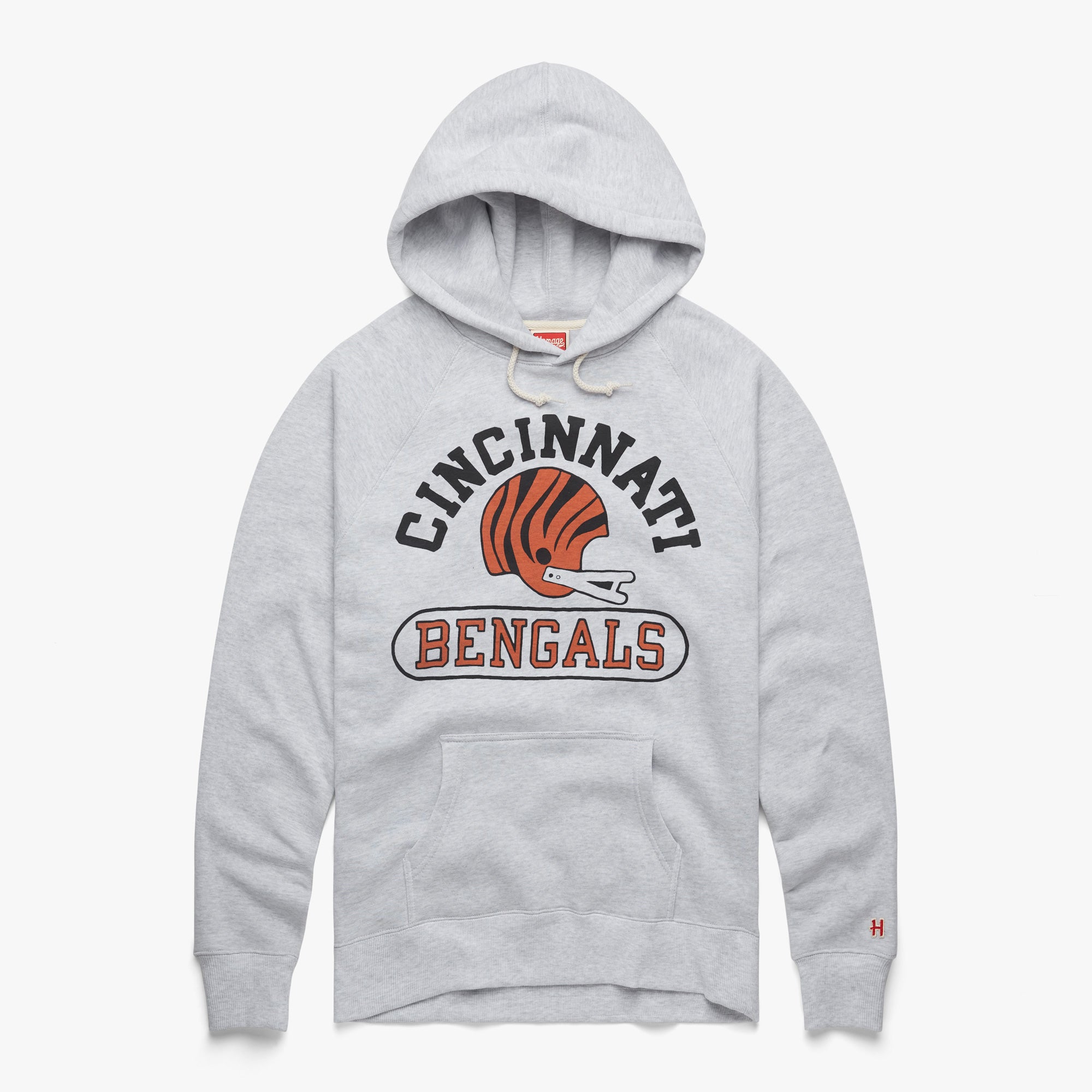 Cincinnati Bengals Throwback Helmet Hoodie Free Shipping Marketable