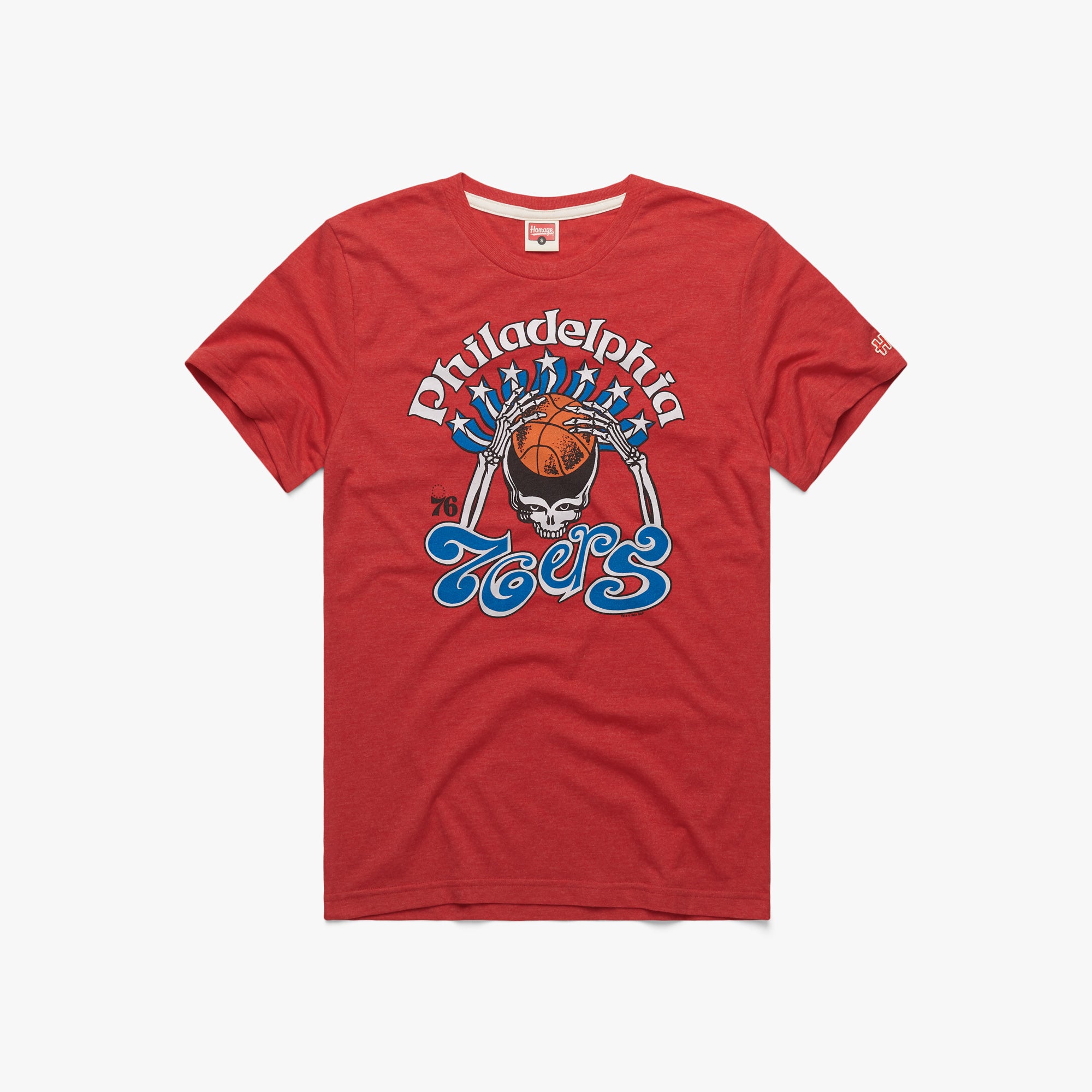 NBA x Grateful Dead x 76ers Skull Cheap Sale Many Kinds Of