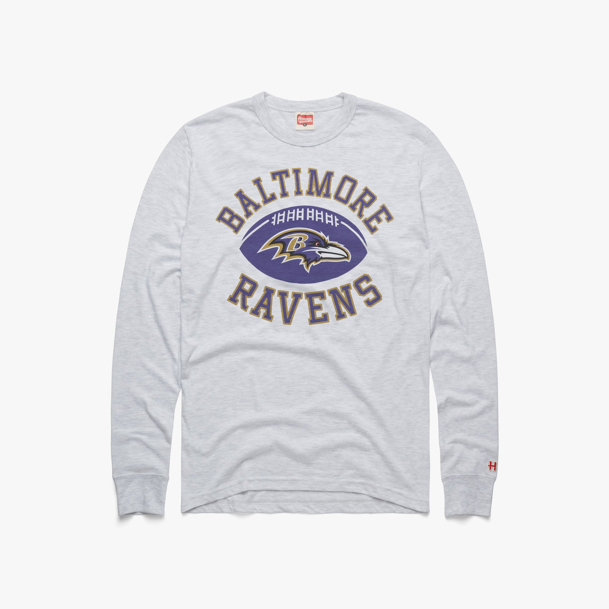 Baltimore Ravens Pigskin Long Sleeve Tee Cheap Real Eastbay