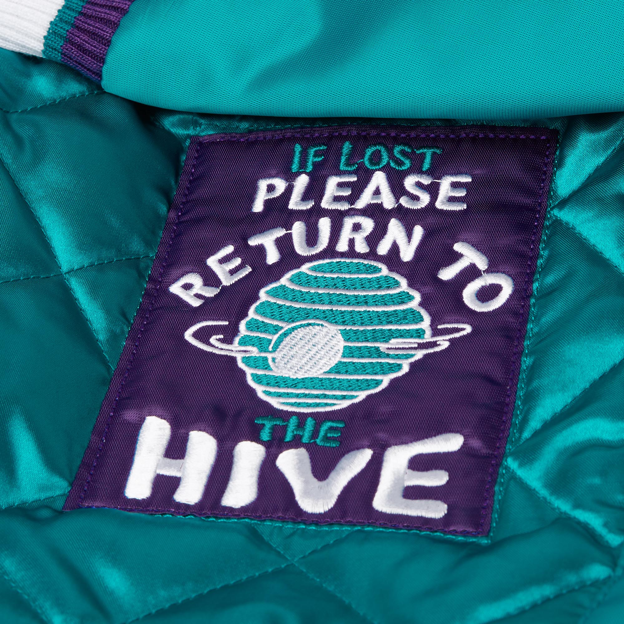 HOMAGE x Starter Hornets Satin Jacket Pictures For Sale