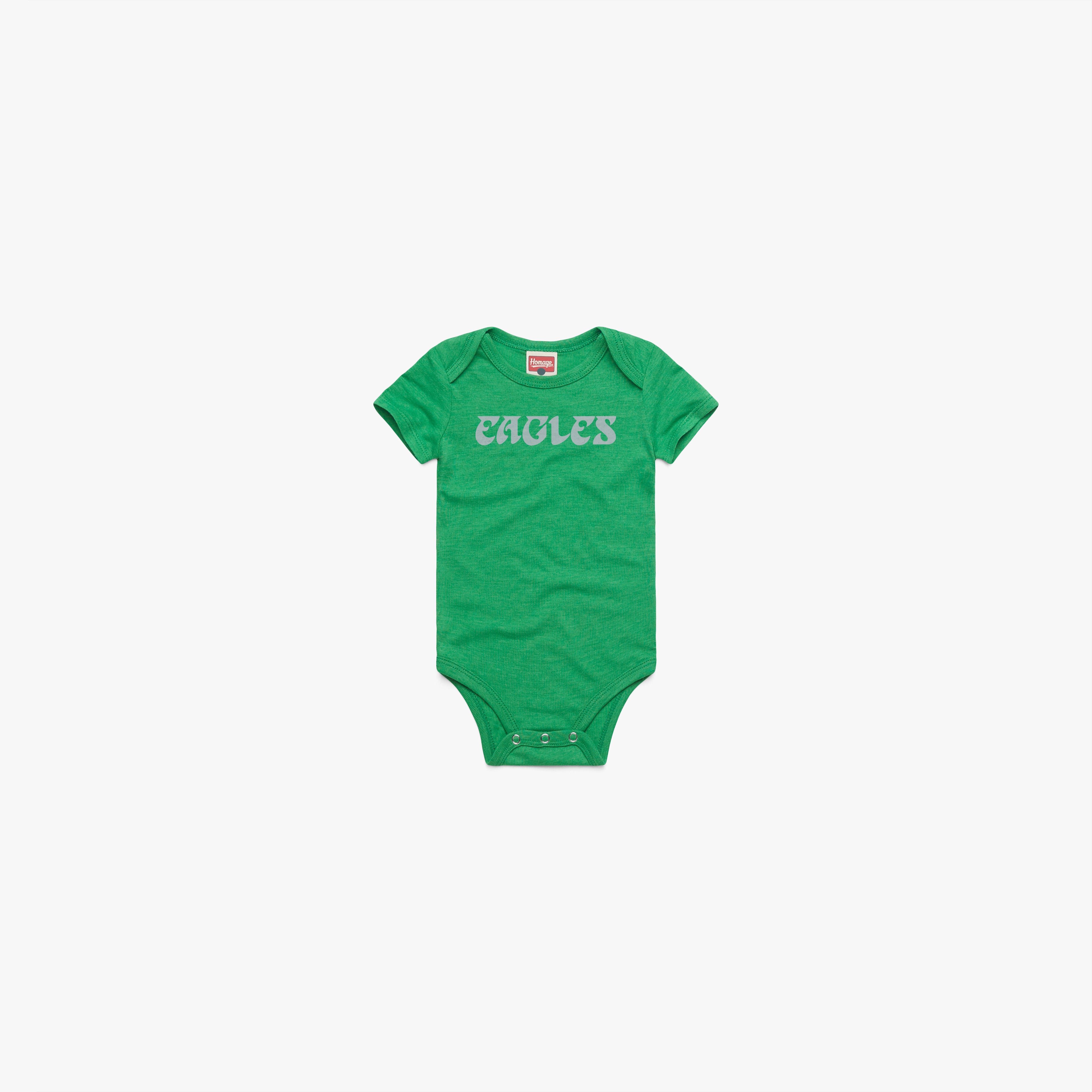 Philadelphia Eagles Wordmark Baby One Piece Free Shipping Shop Offer