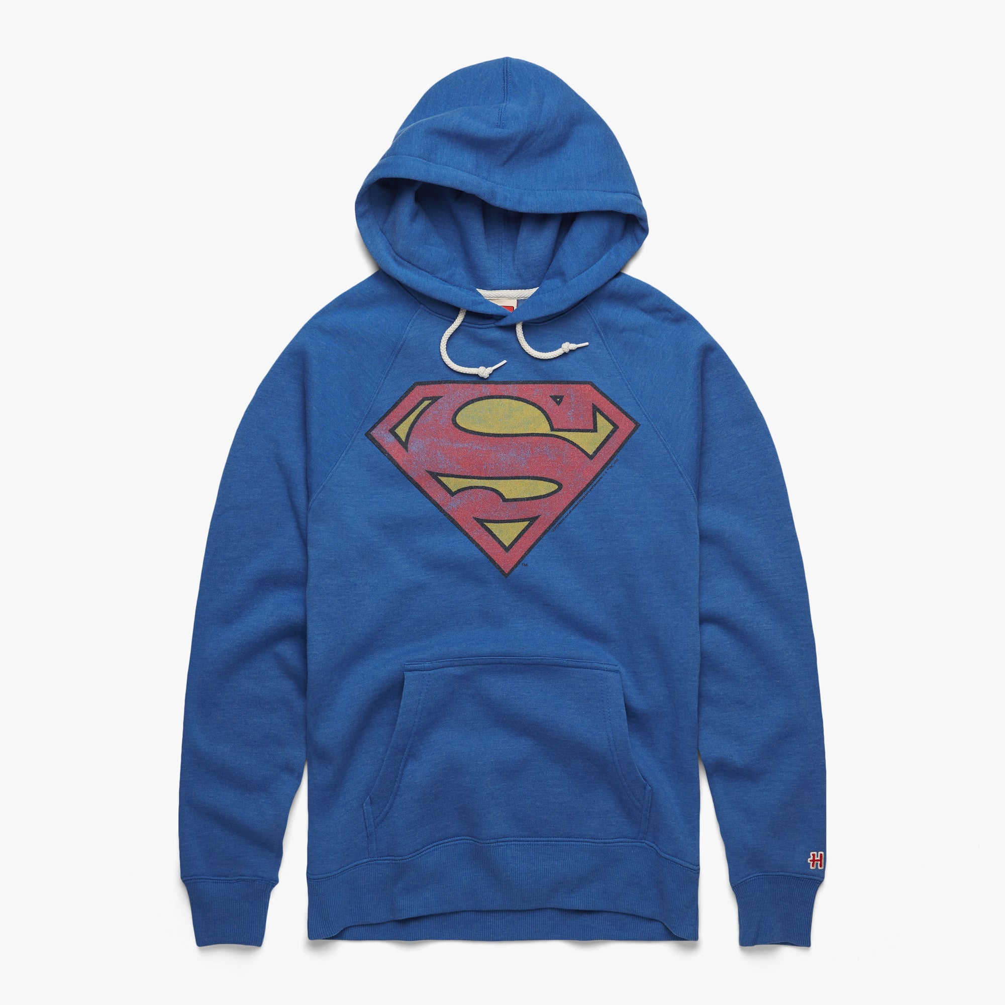 Superman Logo Hoodie Clearance Newest