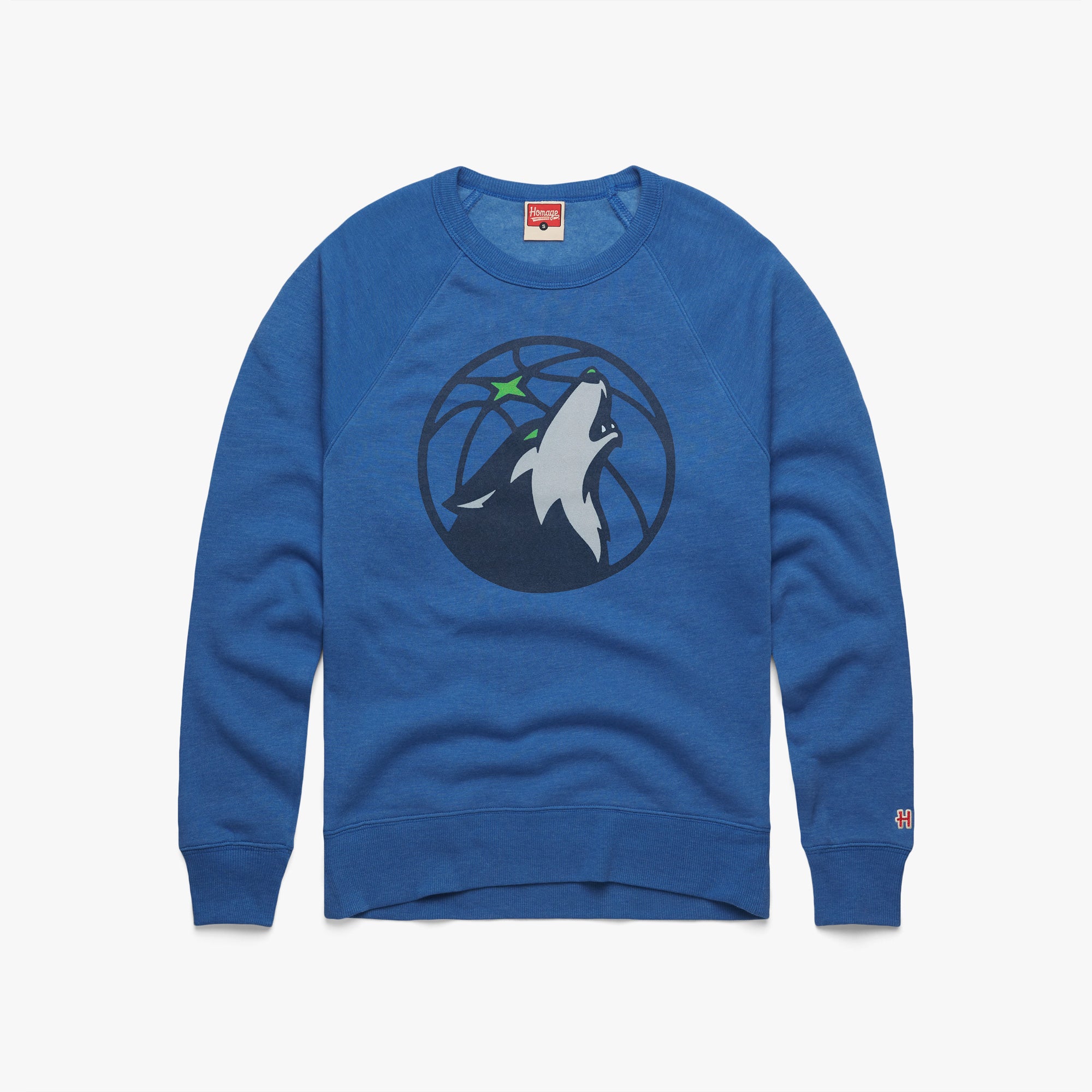 Minnesota Timberwolves Logo Crewneck Cheap Sale Online Online