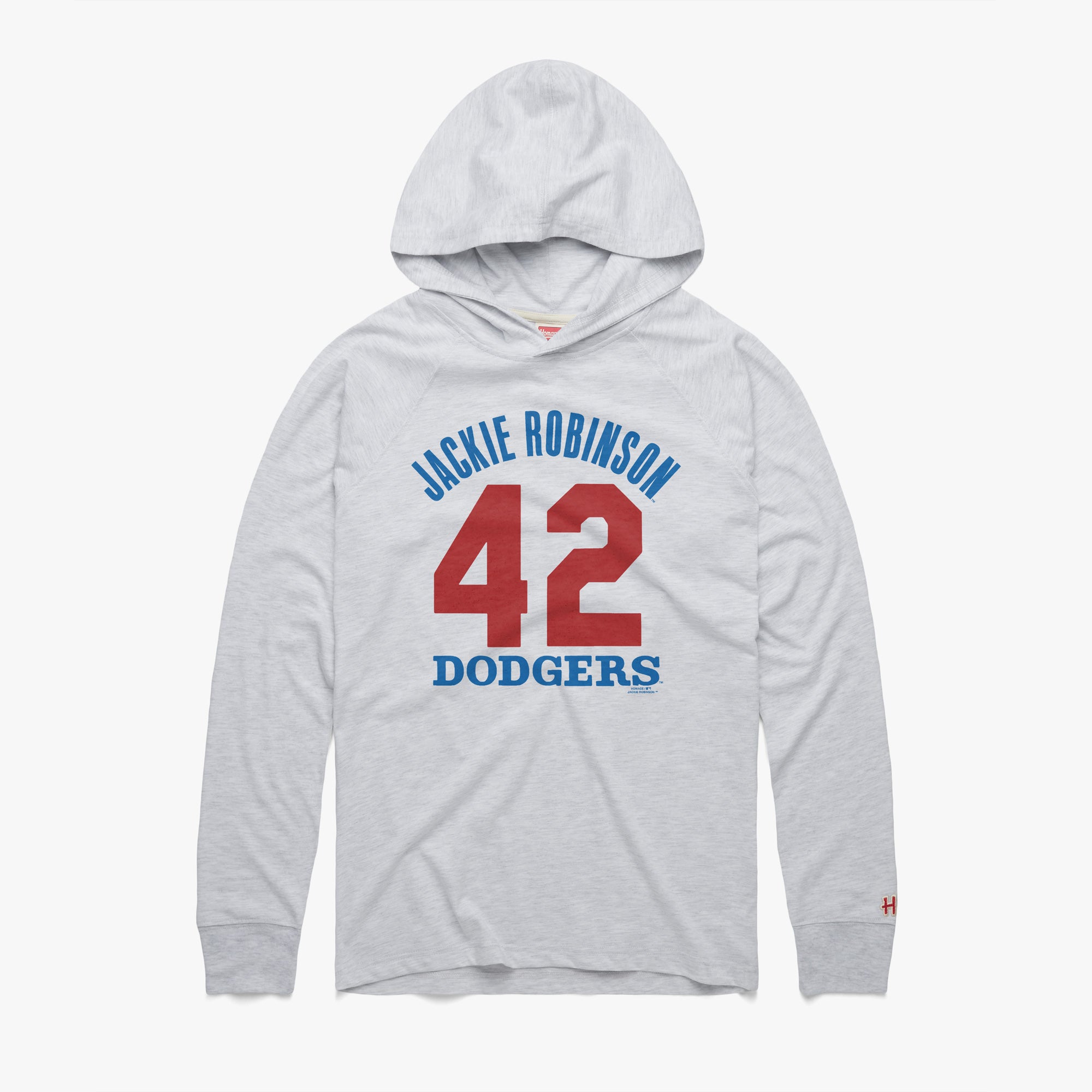 Dodgers Jackie Robinson 42 Lightweight Hoodie Cheap Sale Eastbay