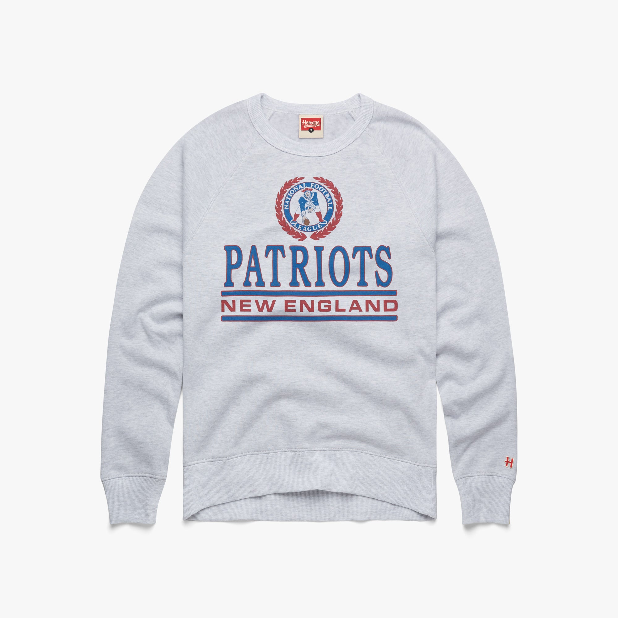 New England Patriots Crest Crewneck Amazon Cheap Pice