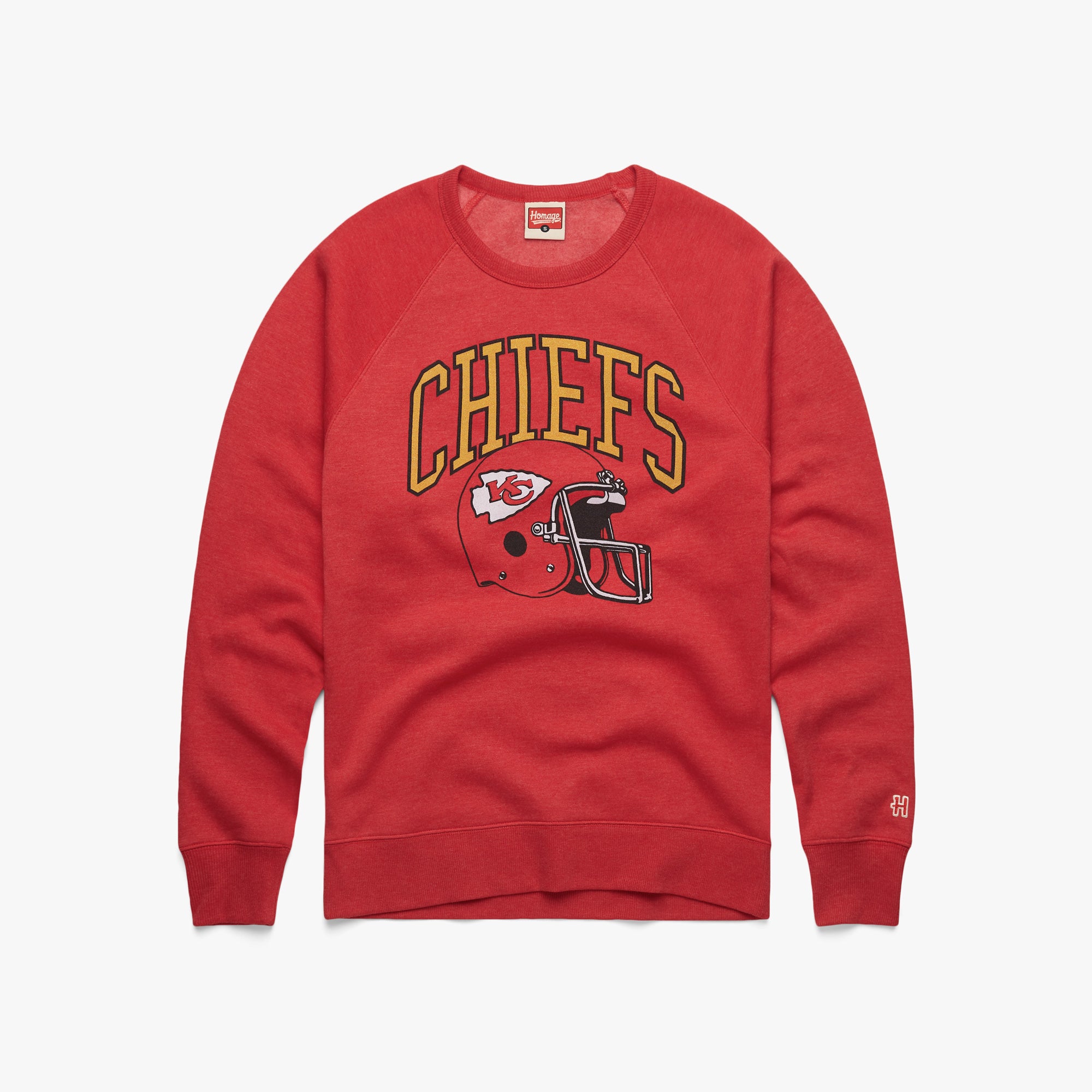 Kansas City Chiefs Helmet Crewneck Clearance Recommend