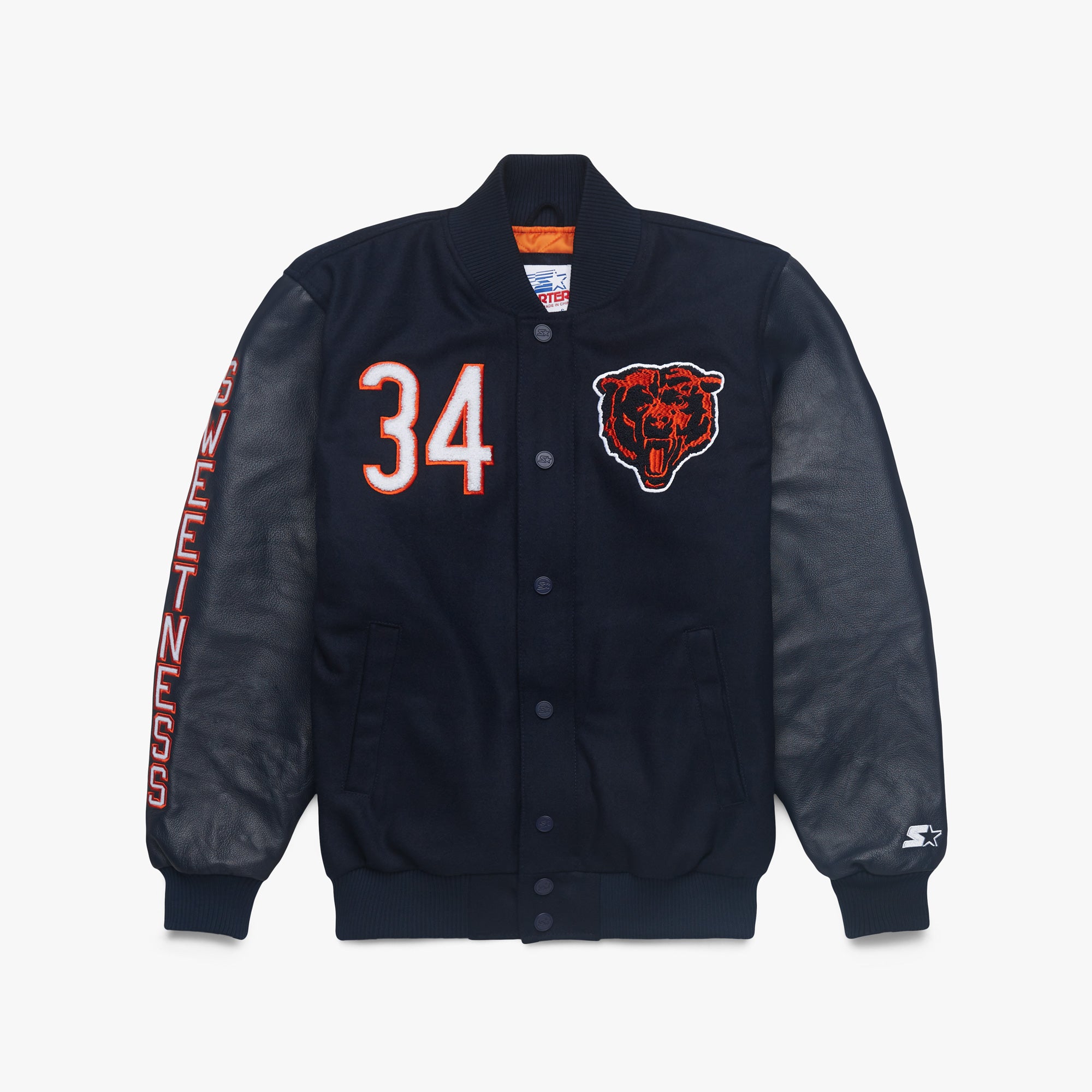 HOMAGE X Starter Walter Payton GOAT Jacket In China Cheap Pice