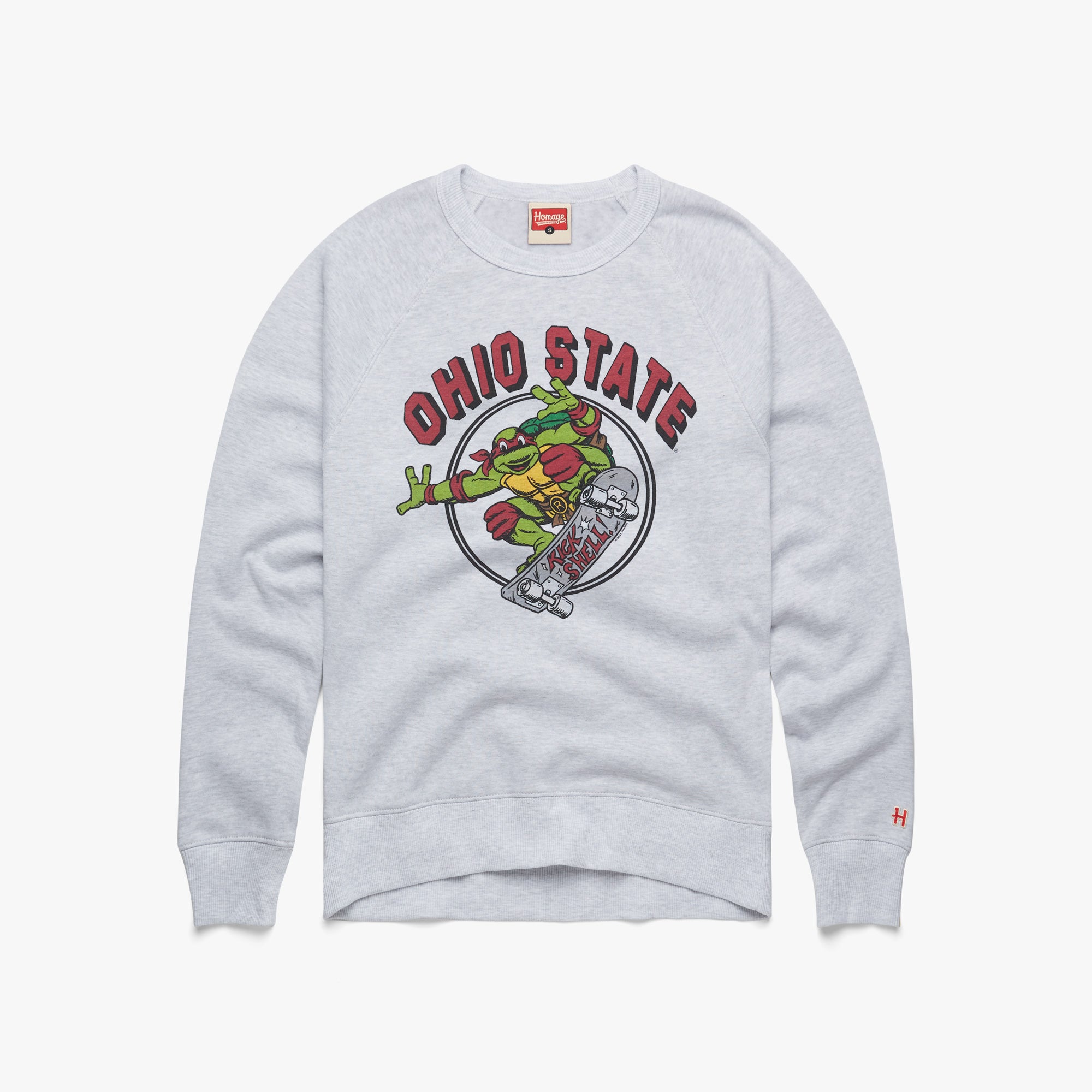 TMNT Raphael x Ohio State Kick Shell Crewneck Best Place To Buy Online