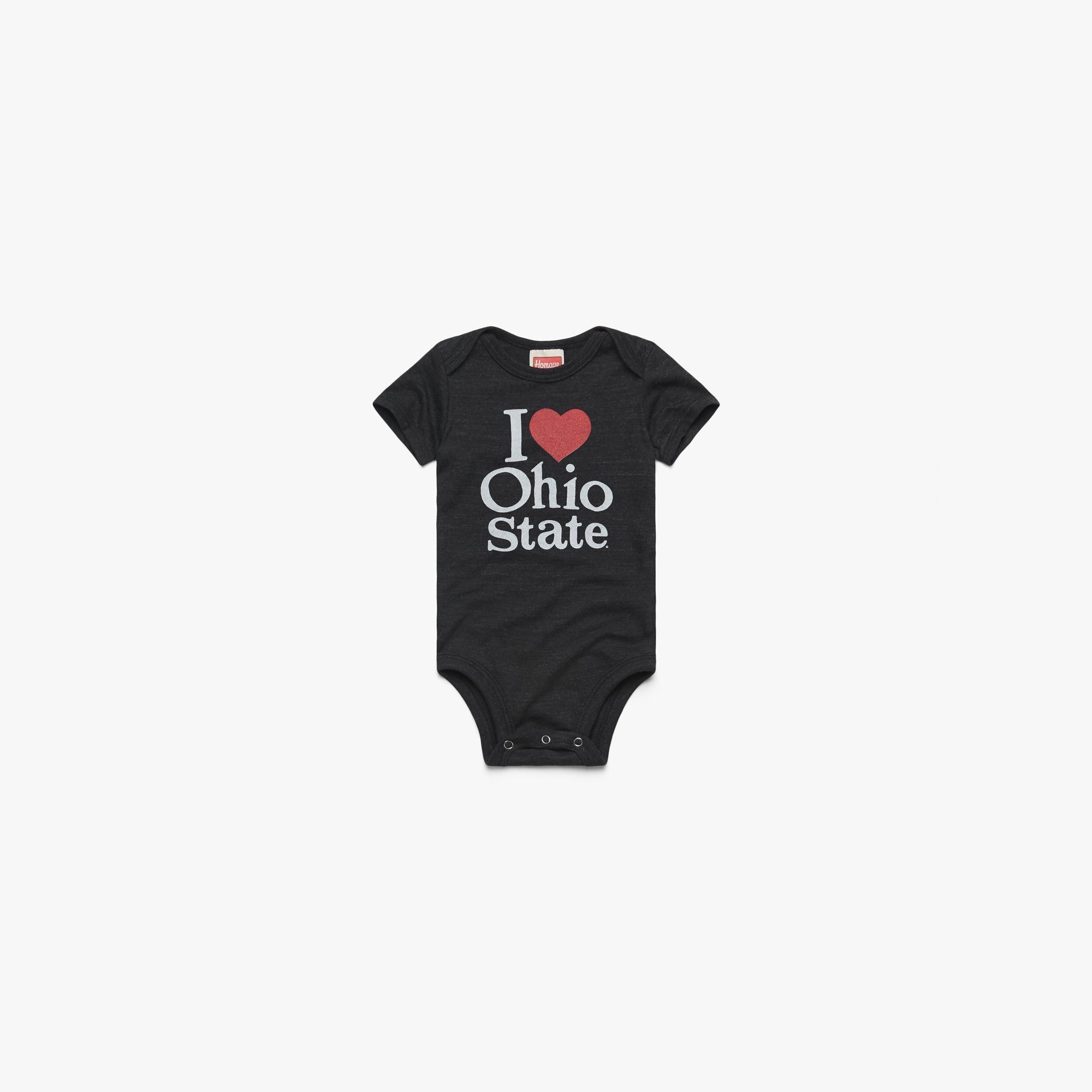 I Heart Ohio State Baby One Piece Cheap The Cheapest