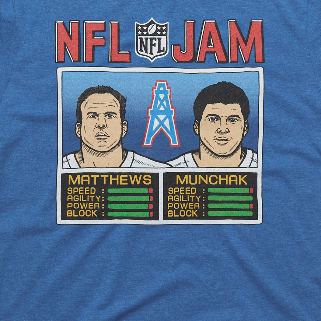 NFL Jam Oilers Matthews And Munchak Outlet Purchase