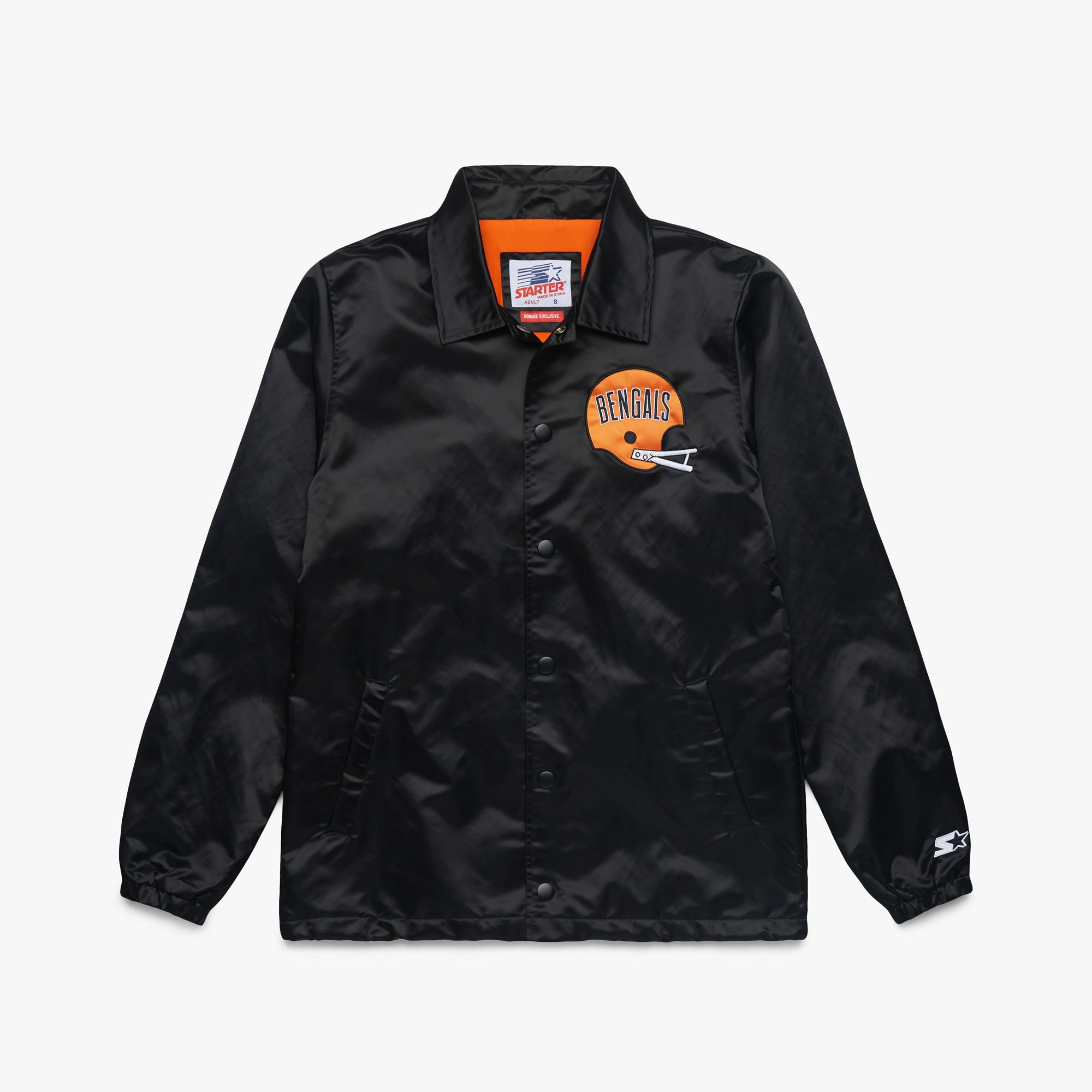 HOMAGE X Starter Bengals Coach's Jacket Best Pices Online