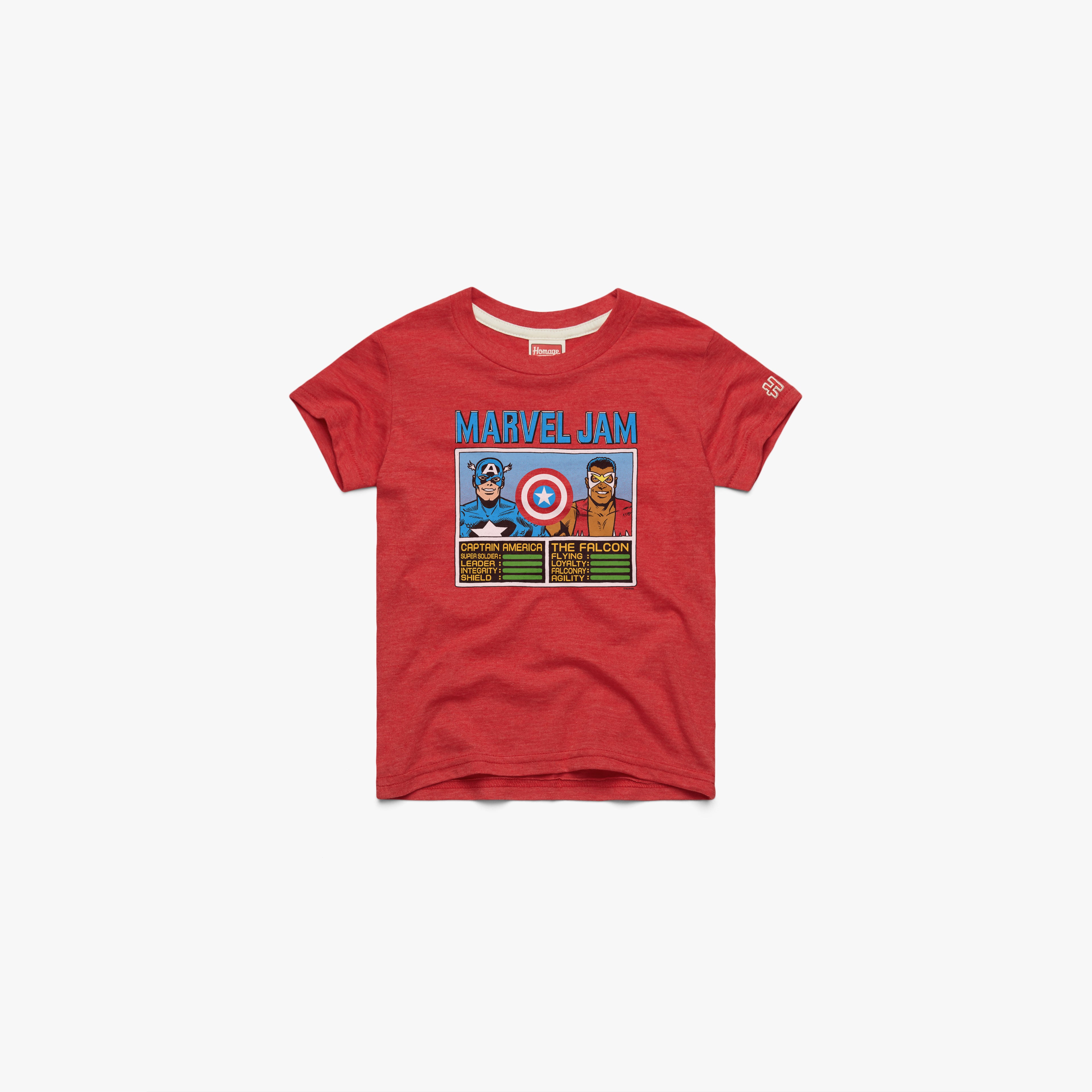 Youth Marvel Jam Captain America And The Falcon 100% Original Online